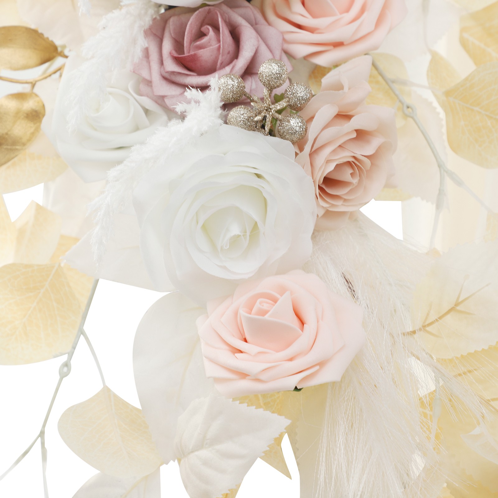 Decorative Artificial Flowers, Artificial Wedding Arch Flower Kit, Wedding Artif