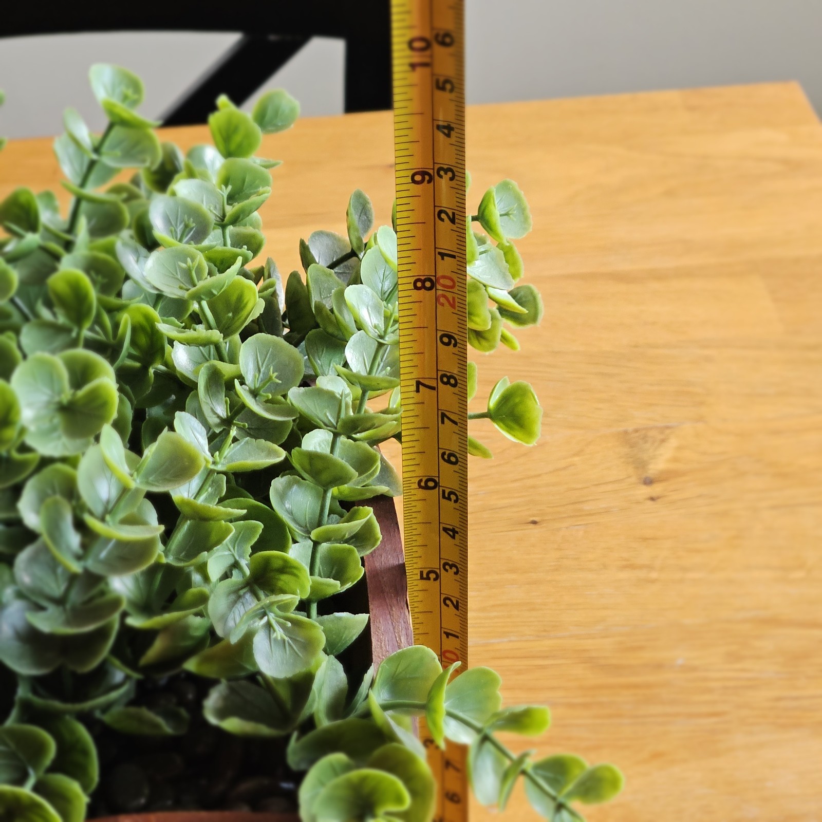 Faux Eucalyptus Boxwood with Cascading Leaves