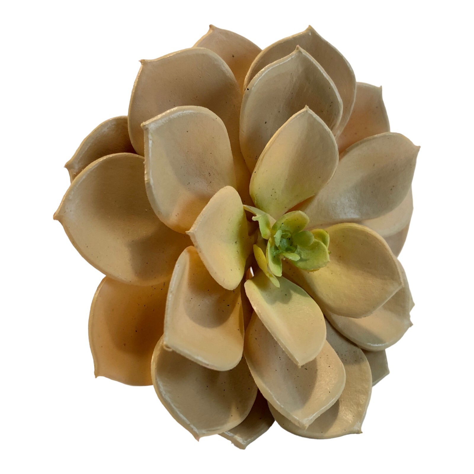 Tan Floral Succulent Pick 5″ Tall x 3.5″ Diameter