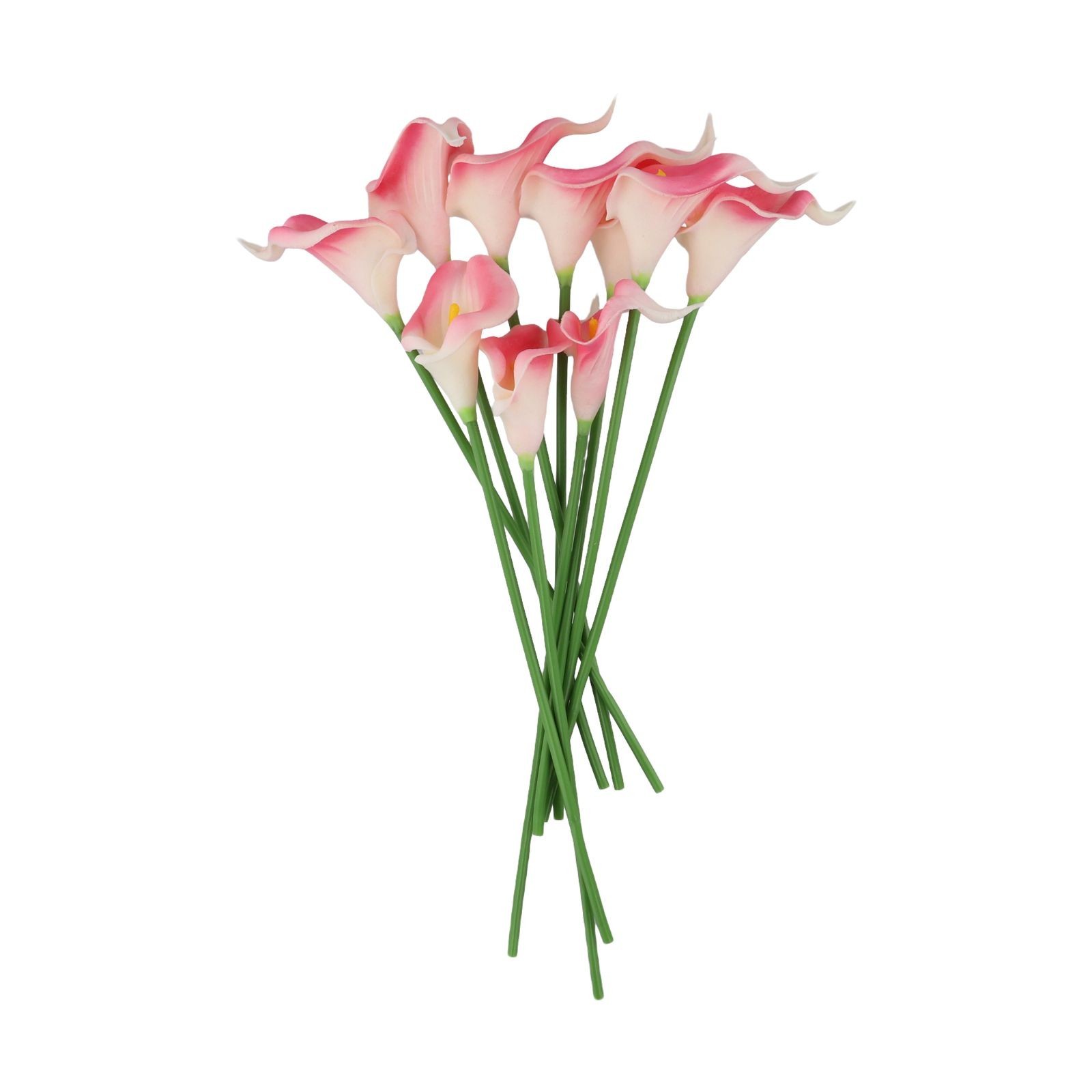 Colorful Calla Lily Artificial Flowers 10pcs for Modern Home Decoration