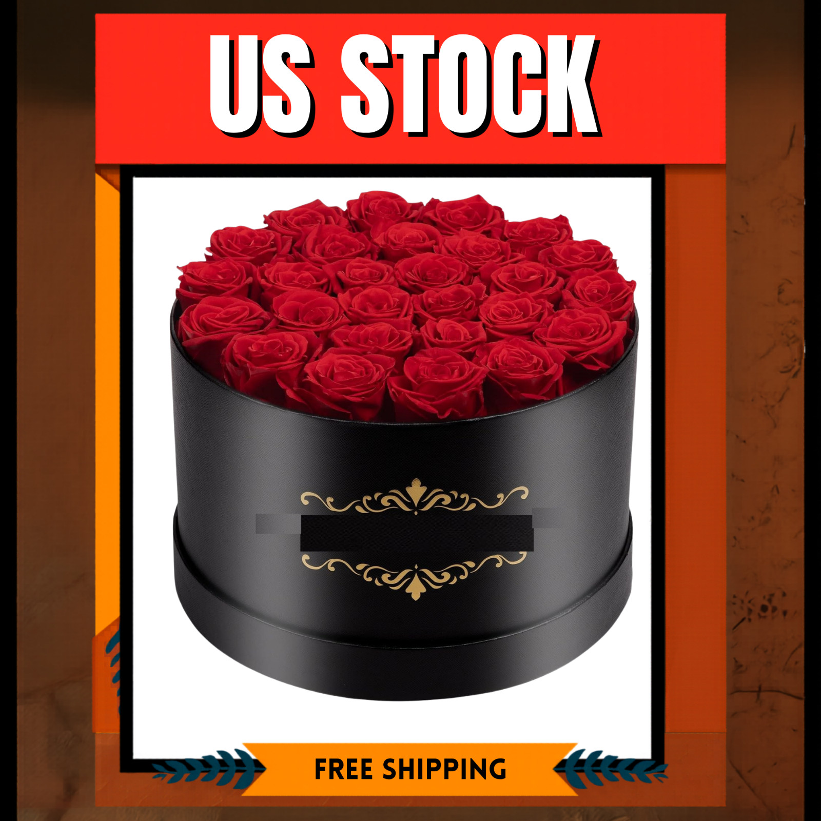 Gifts for Her 27 Piece Forever Preserved Roses in a Box, Preserved Flowers