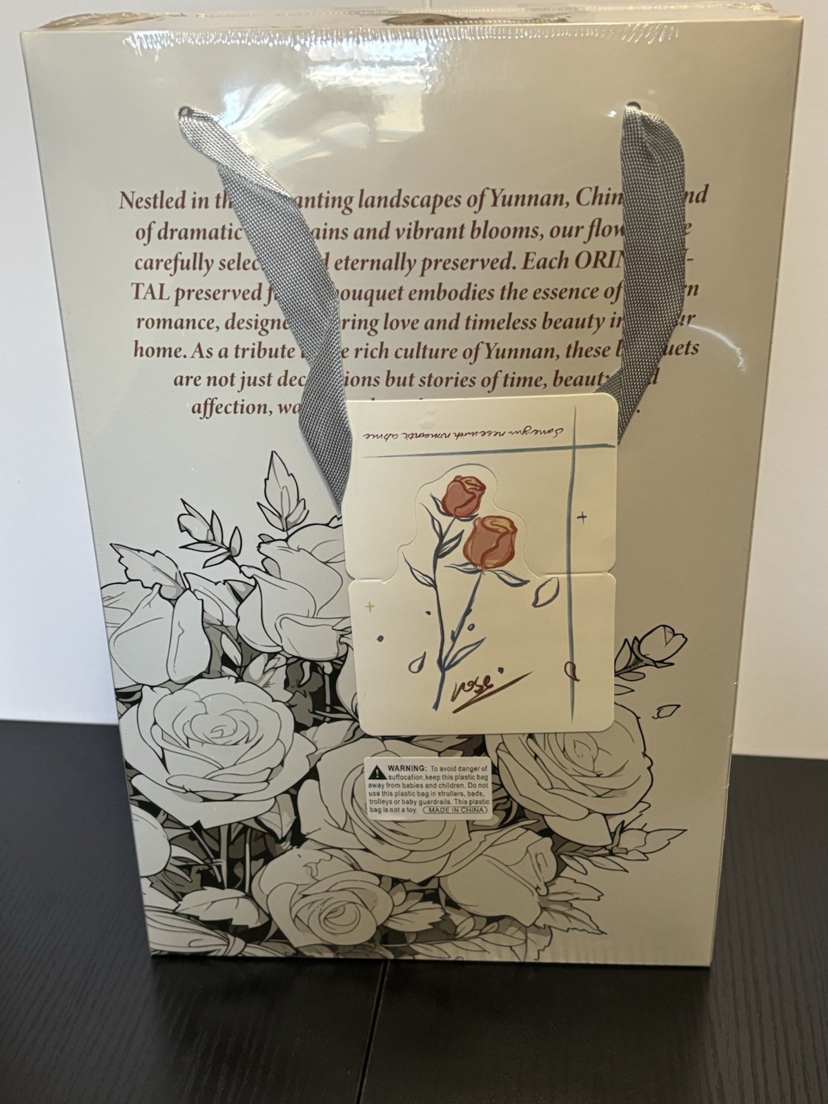 Preserved Flower Bouquet Flowers Gift Valentines Anniversary Mixed Flowers Box