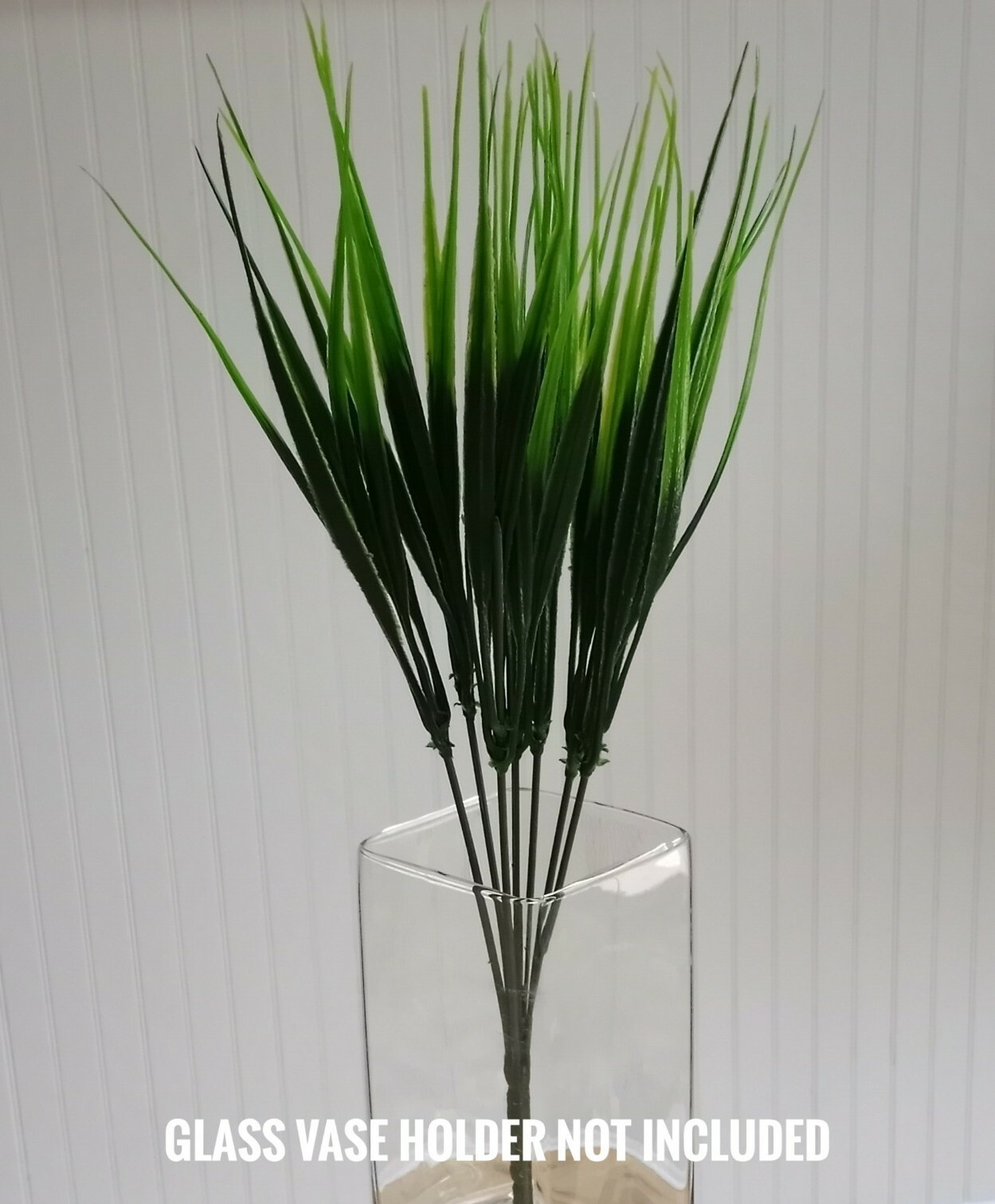 (5 pcs) 18″ Green Plastic Grass Filler Pick Spray for Silk Flower Arrangement US
