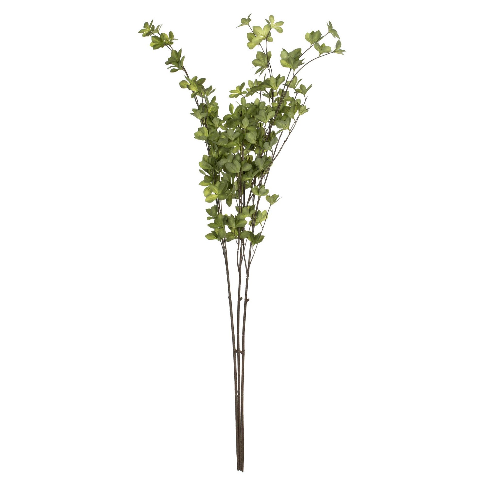Vickerman 46″ Fabric Artificial Castor Bean Leaf Spray in Green (Set of 3)