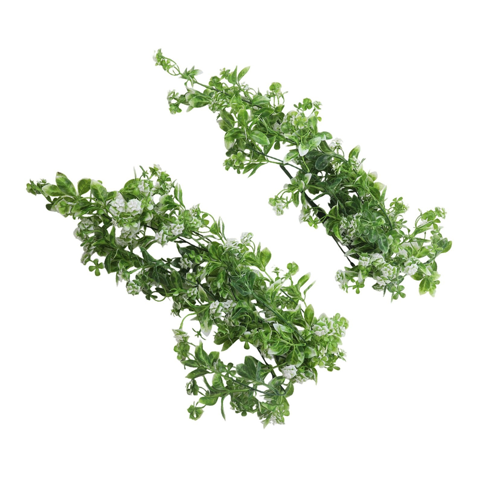 Hanging Artificial Flowers 2pcs Wisteria Vines for Indoor and Outdoor Decor