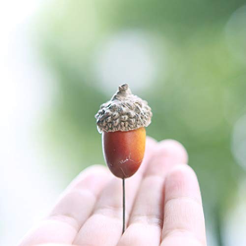120 Pcs Apol Ornament Set – Natural Pinecones & Artificial Acorns