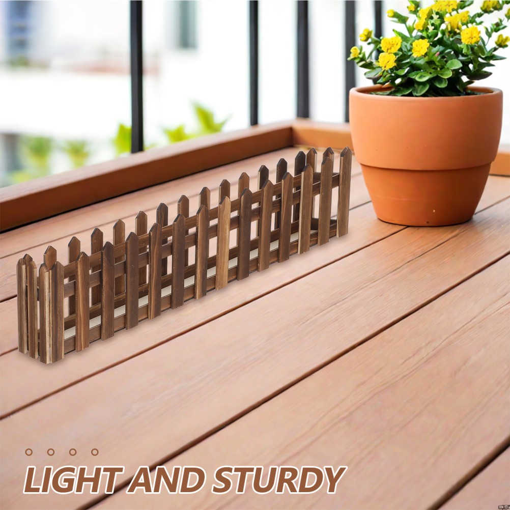Wooden Flower Arrangement Box Rectangular Boxes Outdoor Flowerpot