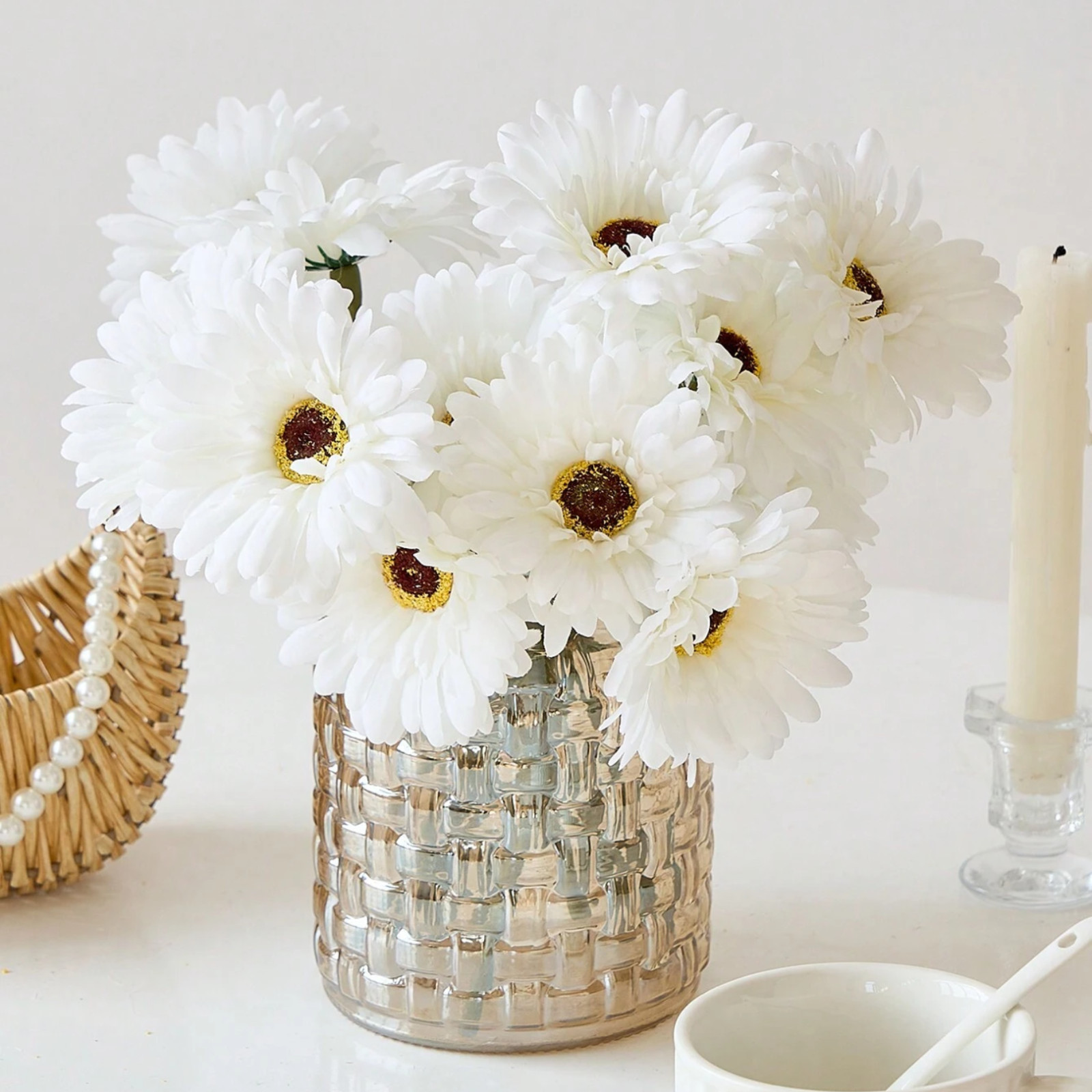Home Decor Artificial Flowers Daisies Flower Indoor Outdo Decoration House Decor