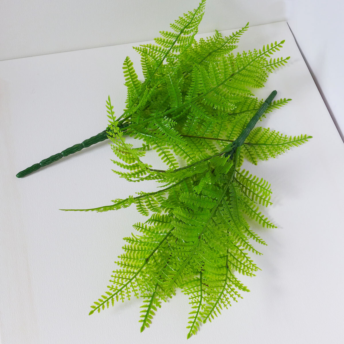 6 Pcs Artificial Plant Small Plastic Boston Fern Tree Grasses