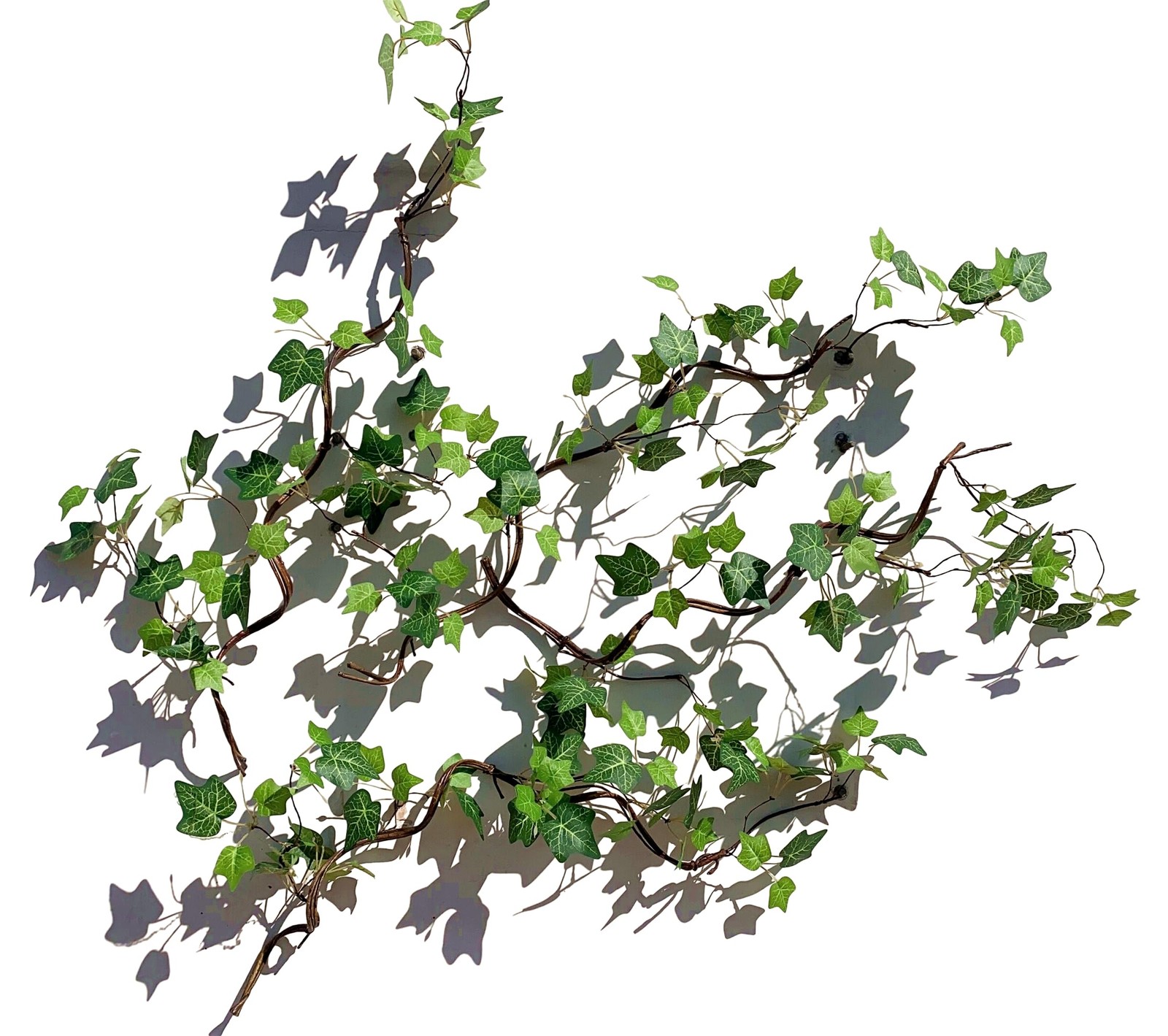 Artificial Rattan Tree Vines with Creeper Leaves Climbing Ivy Branches Grapev…