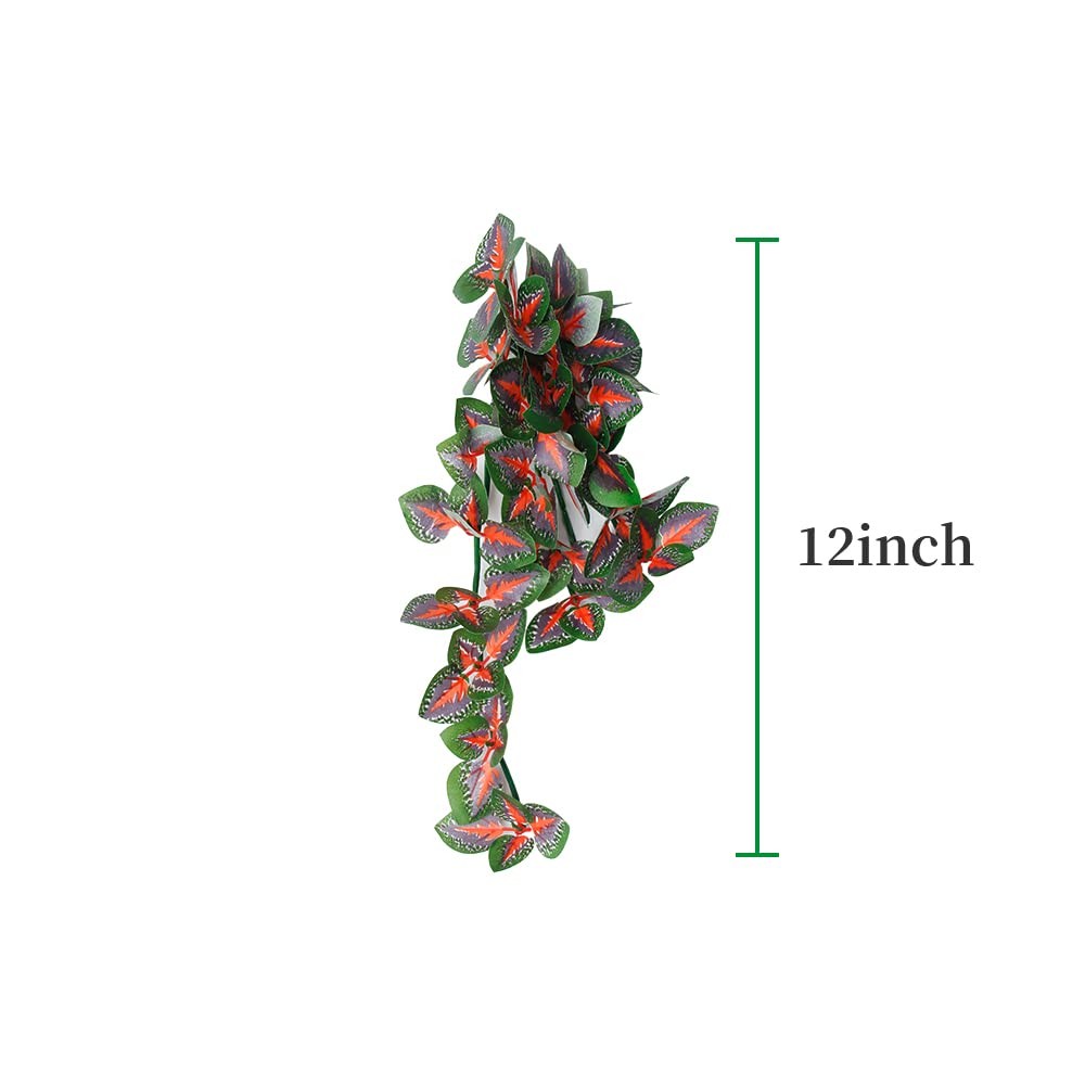 30cm/12in Aquarium Decorations Plants Artificial Fake Plastic Water Grass Pla…