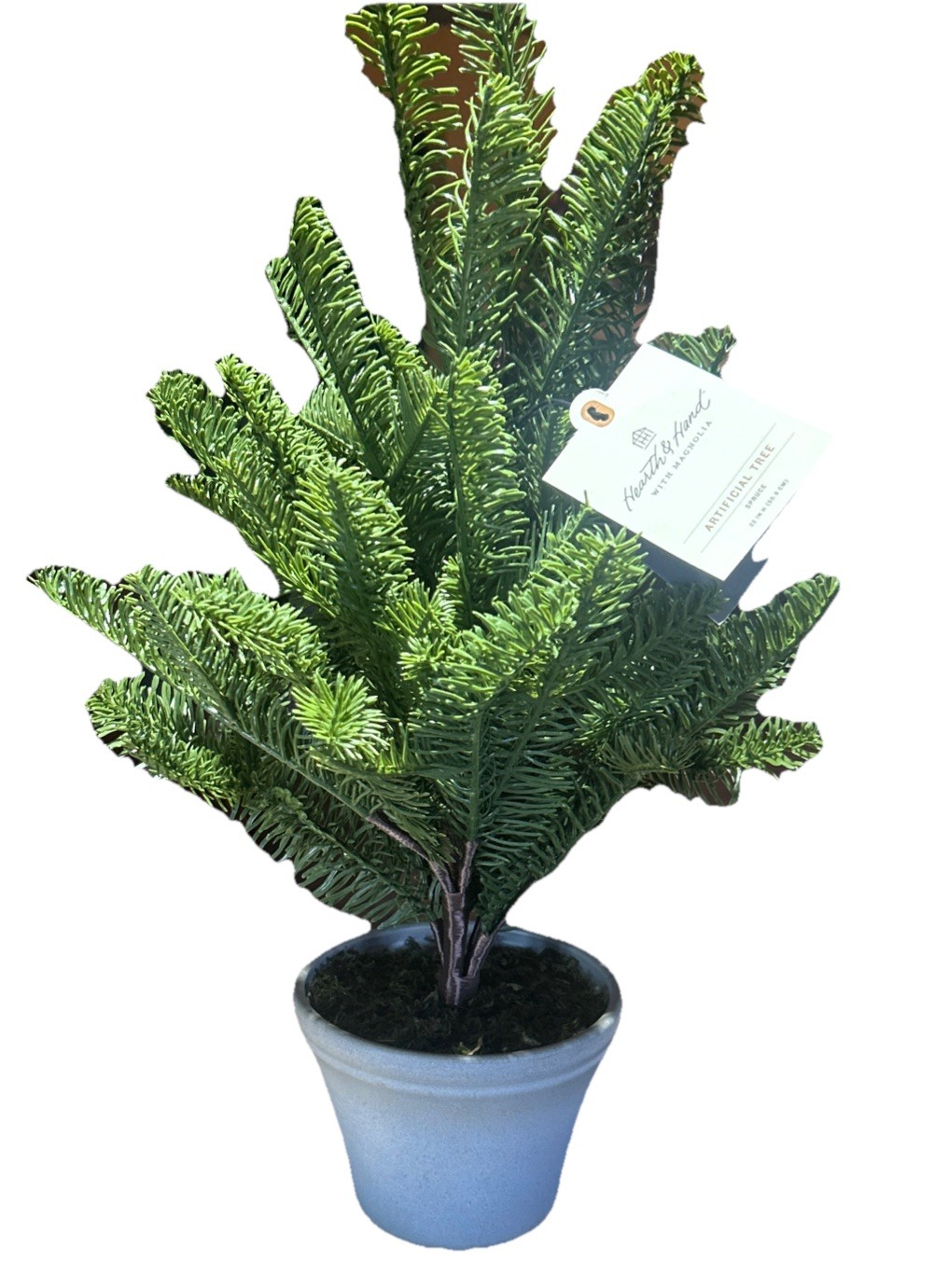Hearth & Hand with Magnolia Artificial Spruce Tree 22″ Potted NWT Indoor Decor