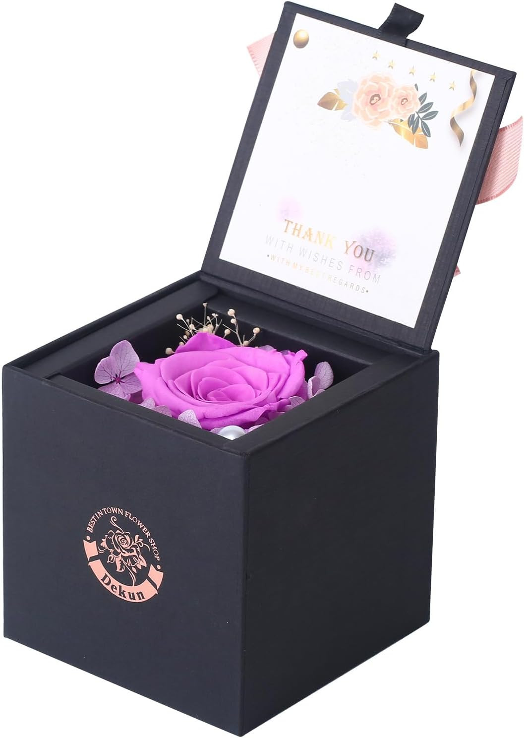 Preserved Roses in a Gift Box Real Roses Mothers Day Valentines Day Gifts for Gi