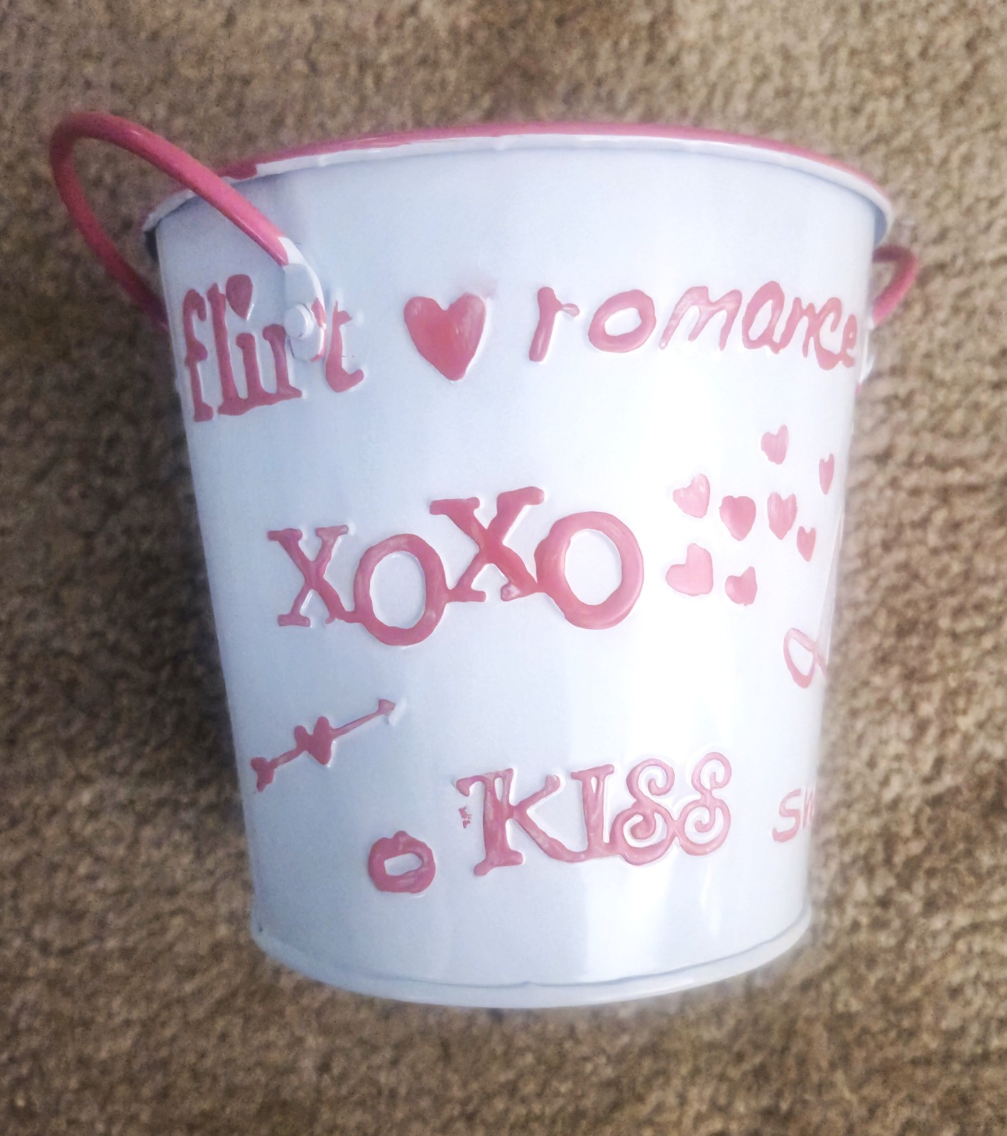 Love Plant Pot Pink
