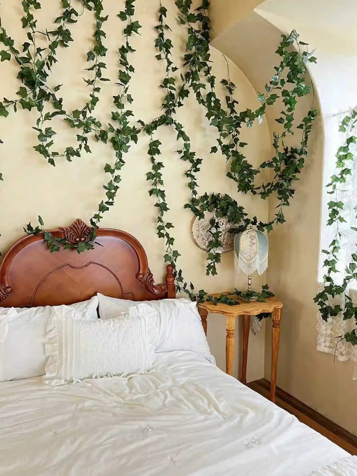 Artificial Hanging Garland Ivy Fake Leaves Garland Green Hanging Plant Wedding
