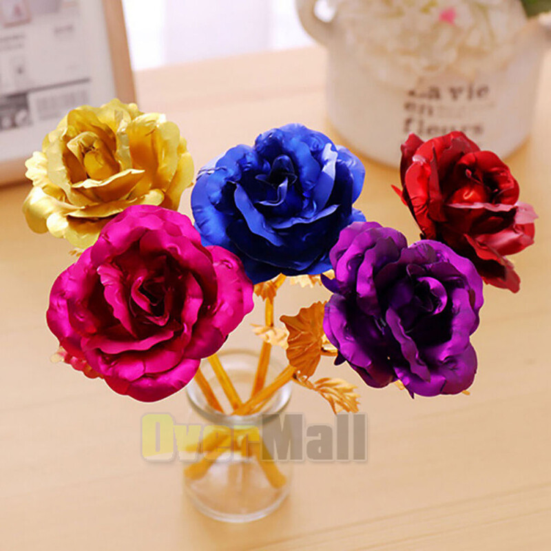 Galaxy Rose Flower Gift for Mom from Son, Daughter – LED Light Glass Flower 2025