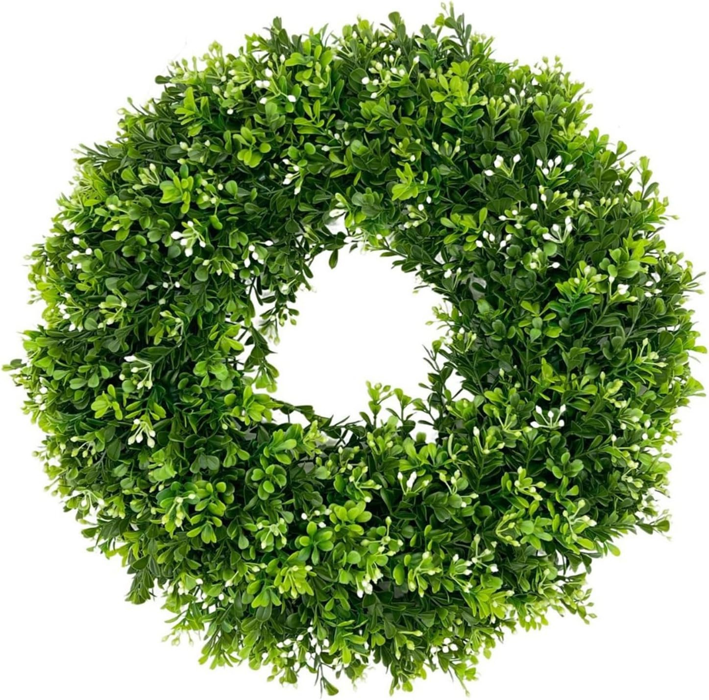 26 Inch Large Artificial Eucalyptus Wreath for Front Door – Fake Greenery Leaves