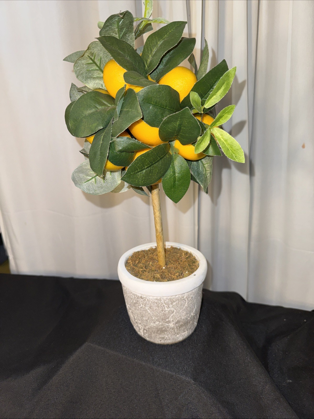Nearly Natural Lemon Ball Tree Arrangements 16”