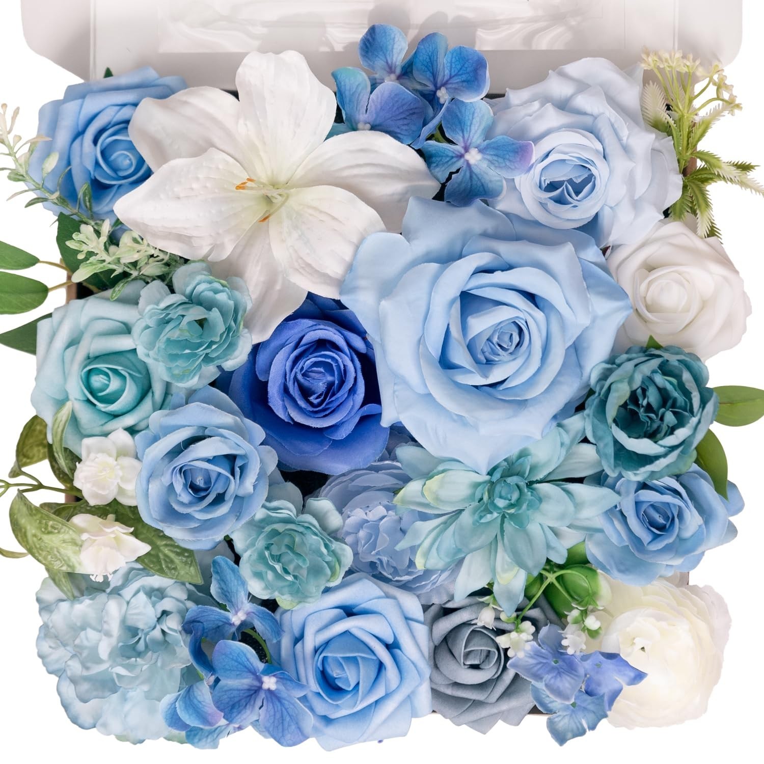 Artificial Flower Combo for DIY Wedding Bouquets, Centerpieces & Home Decor