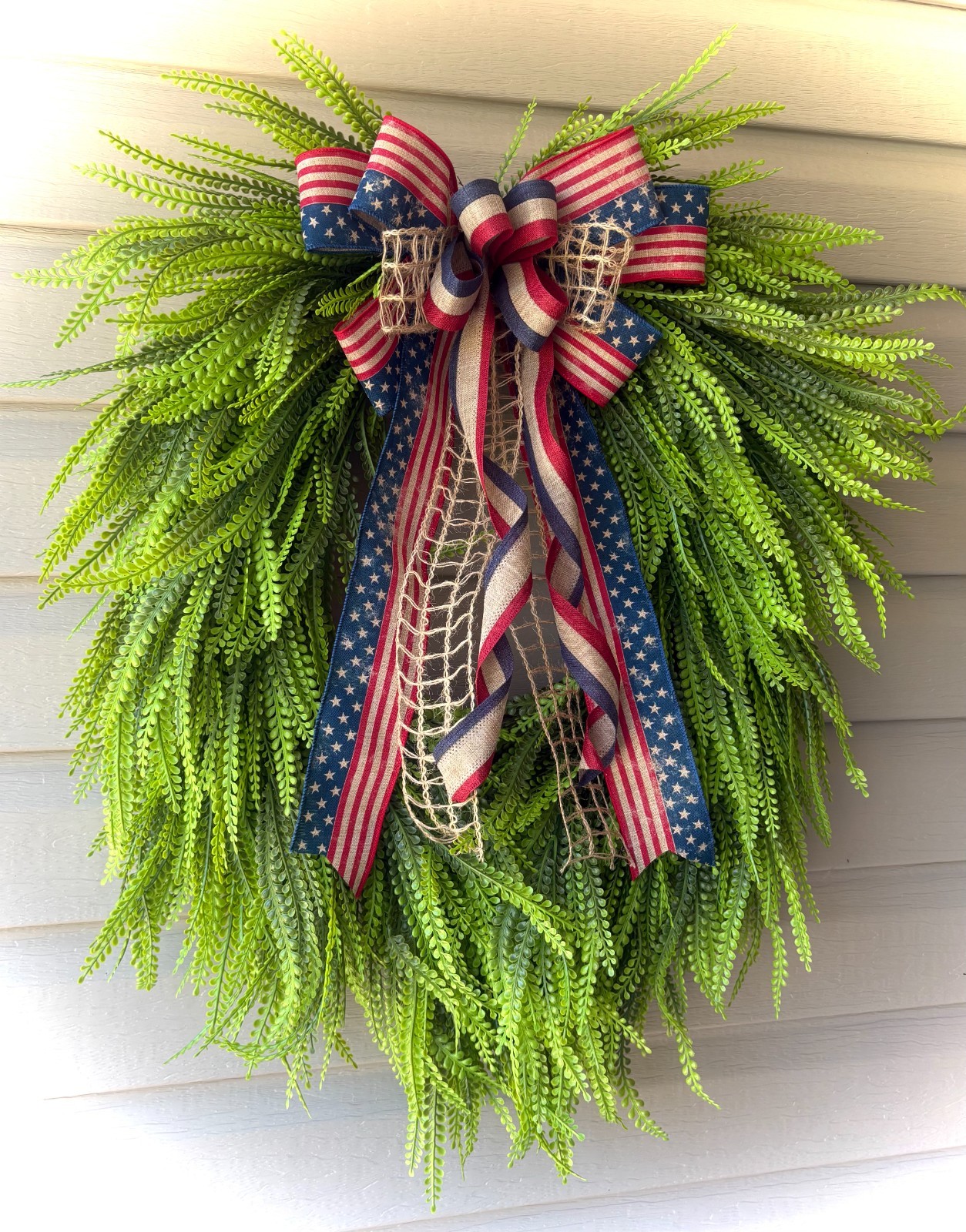 30″ Bead Grass Wreath-Popular-Bow can be your choice – New