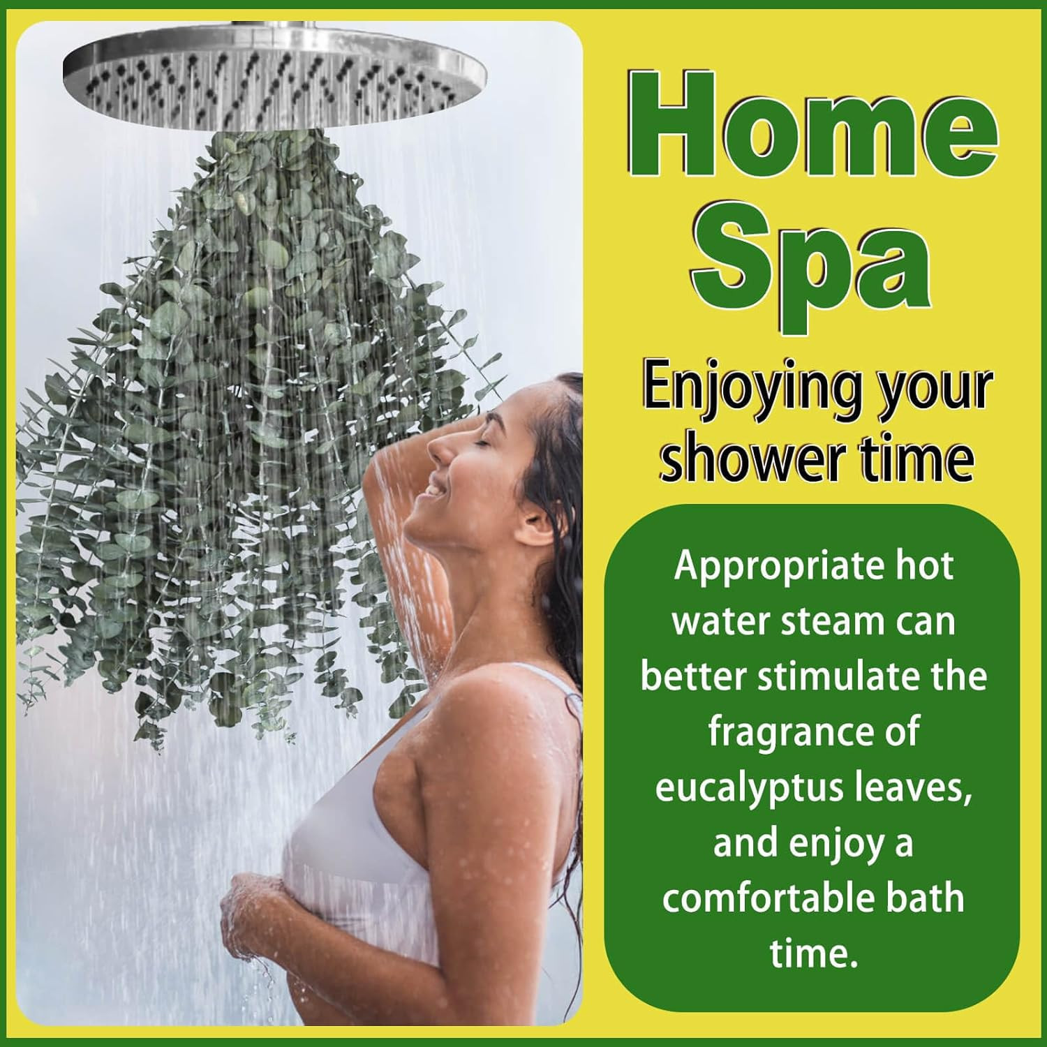 11 PCS Real Dried Eucalyptus Stem for Shower & Bathroom Decor – 17” Large Natur