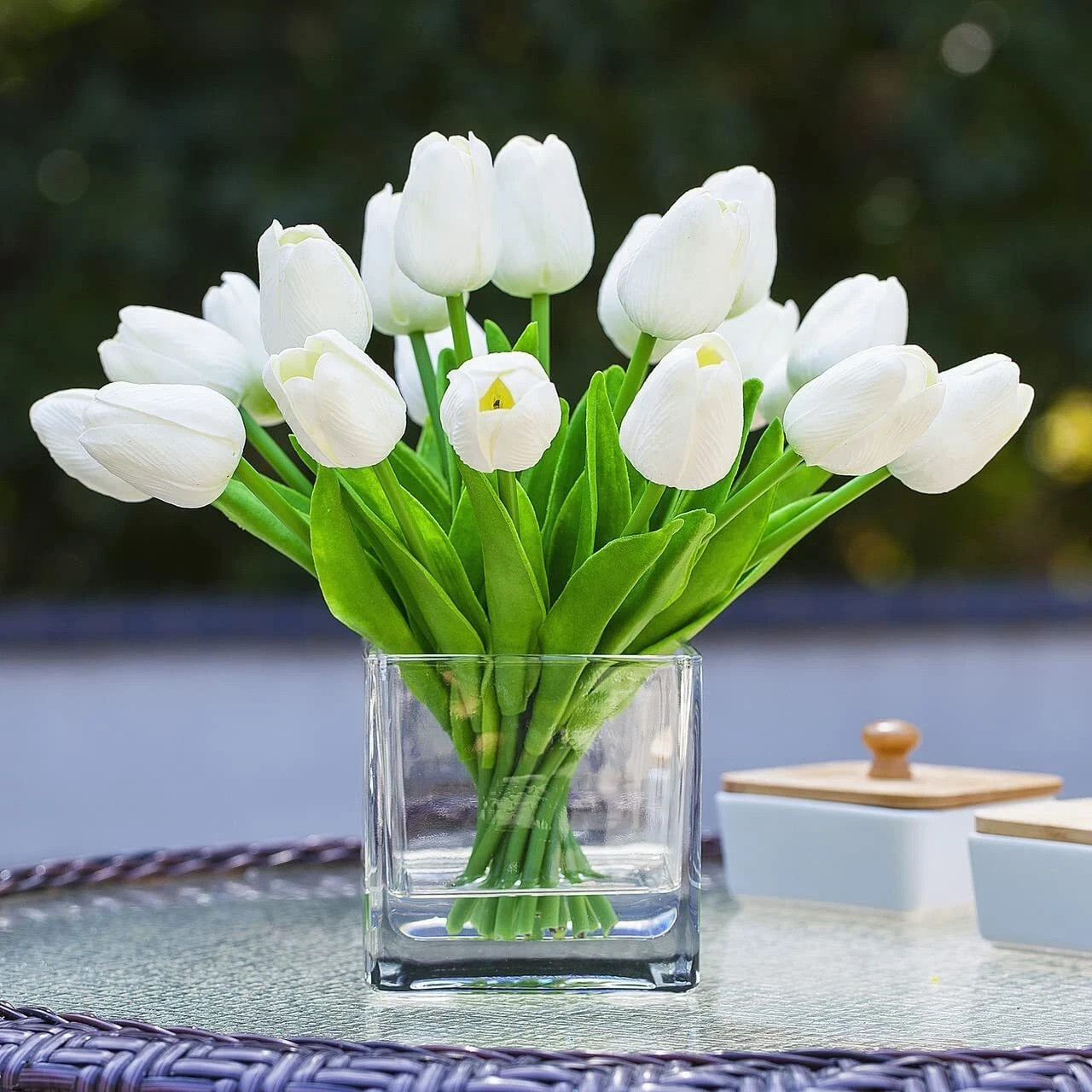 Artificial Tulip Flowers Real Touch Bouquet 1/5/10/15PCS Fake Tulips Home Weddin