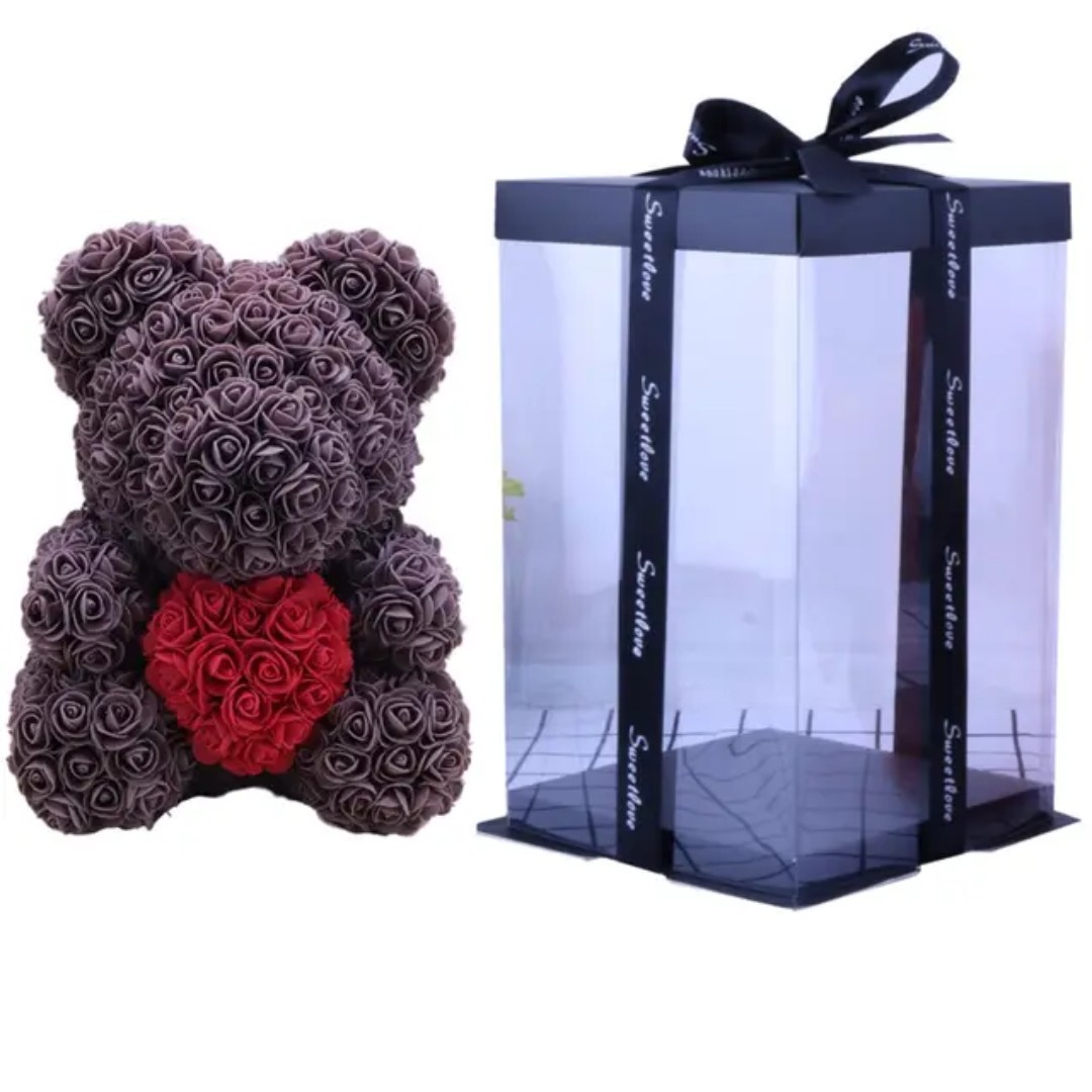 40cm Foam Flower PE Rose Bear Heart Bear Thanksgiving Mother’s Day…