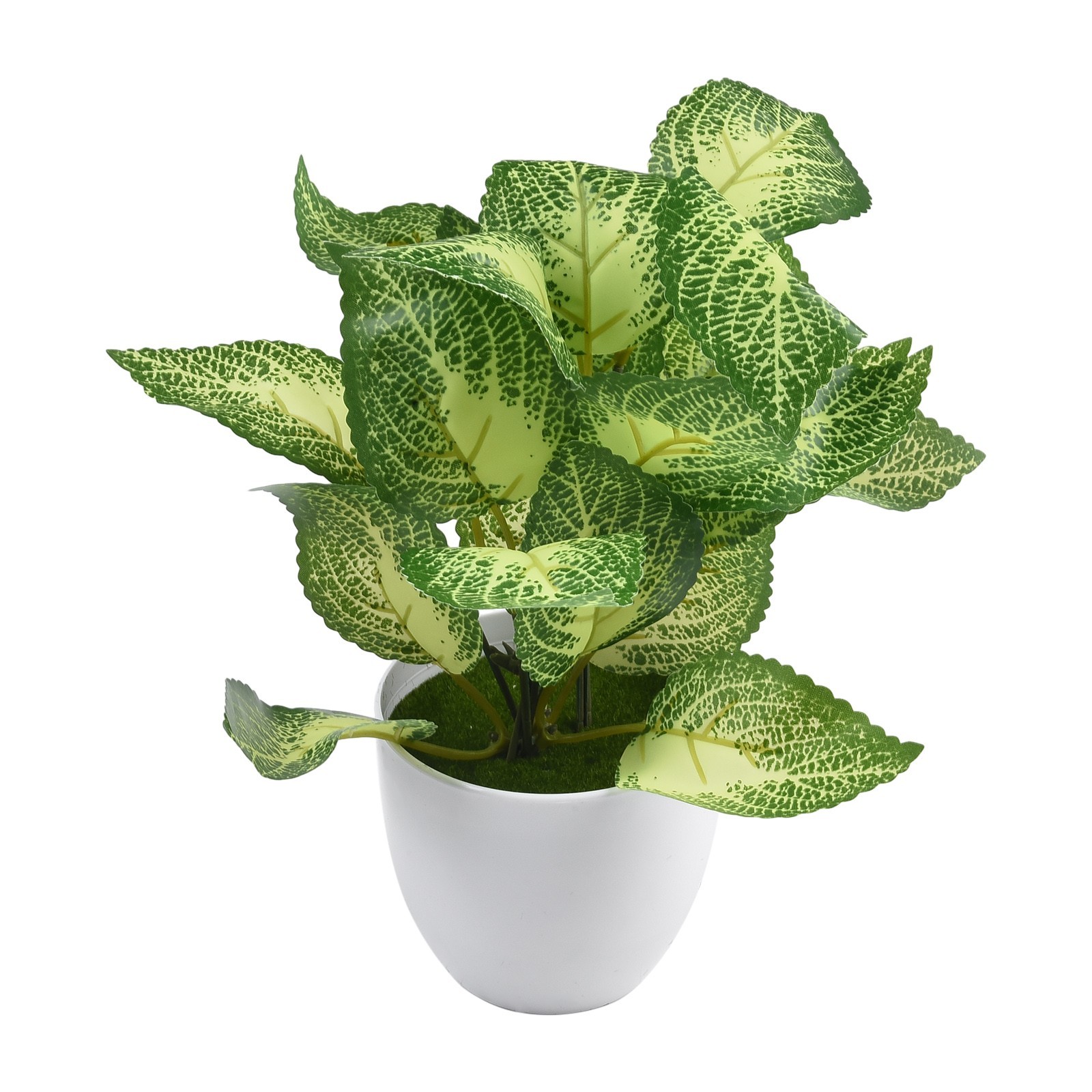 Artificial Flower Foliage Plant With Pot Bonsai Potted Office Home Garden Decor