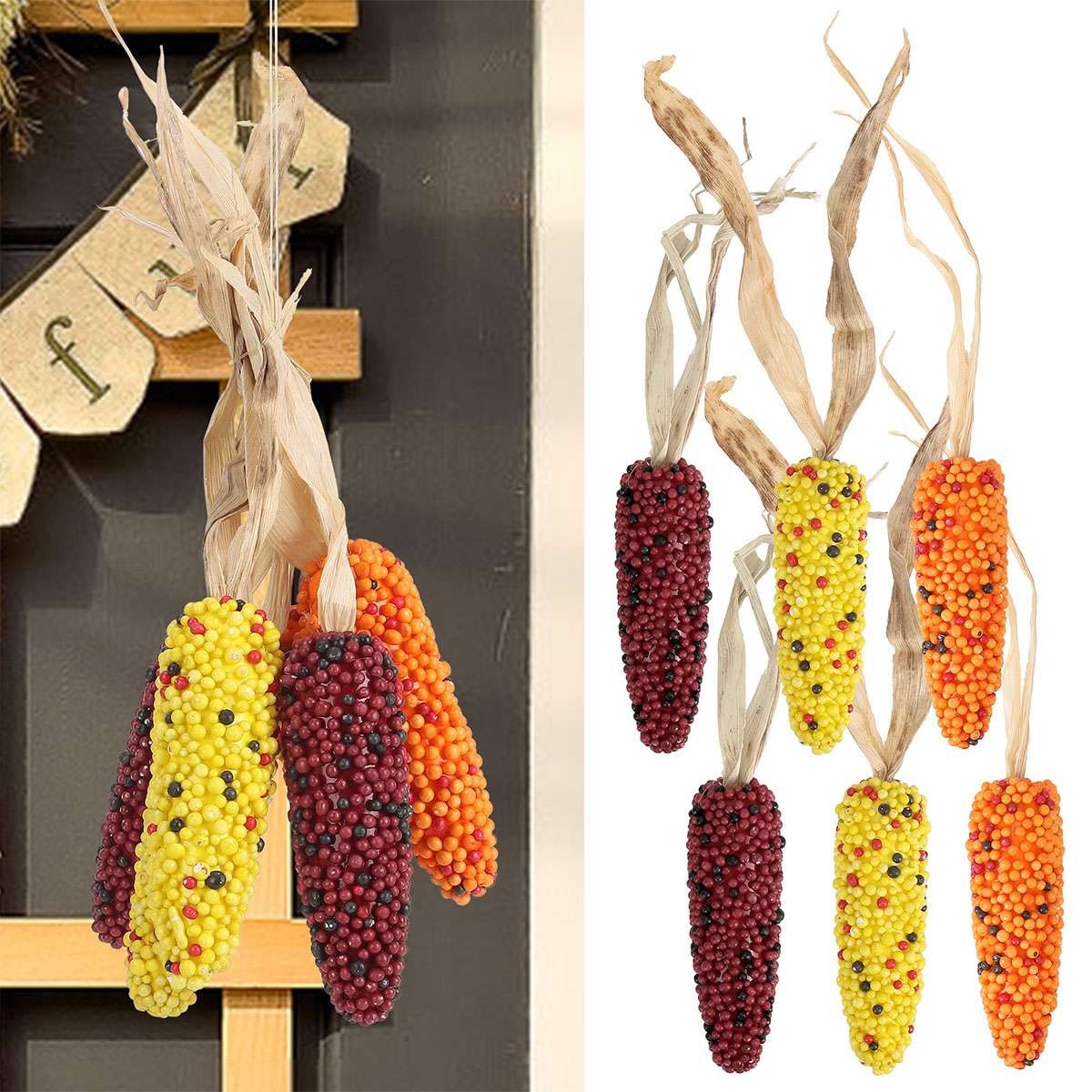 Fake Corn Decors Artificial Corn Prop Decorative Corn Models Foams Party Decor