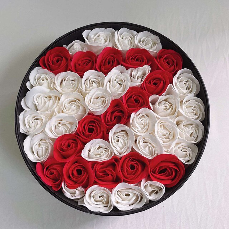 Custom Letter Number Soap Flowers + Gift Box – Perfect for All Occasions