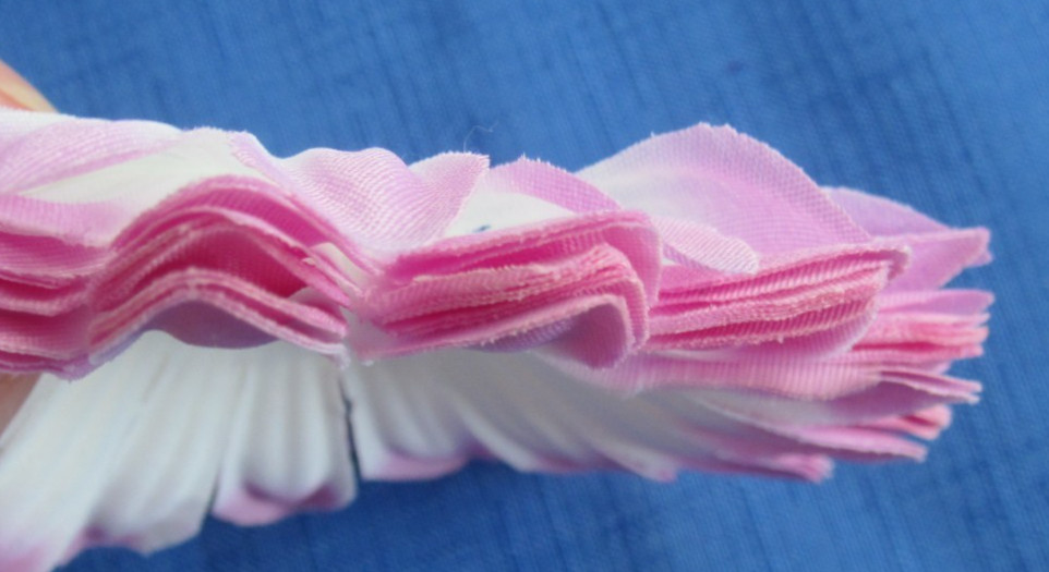 #2 Lot-12 Layers Used Silk Flower Petals 3.5-5″ Brads Multiple Colors Sizes