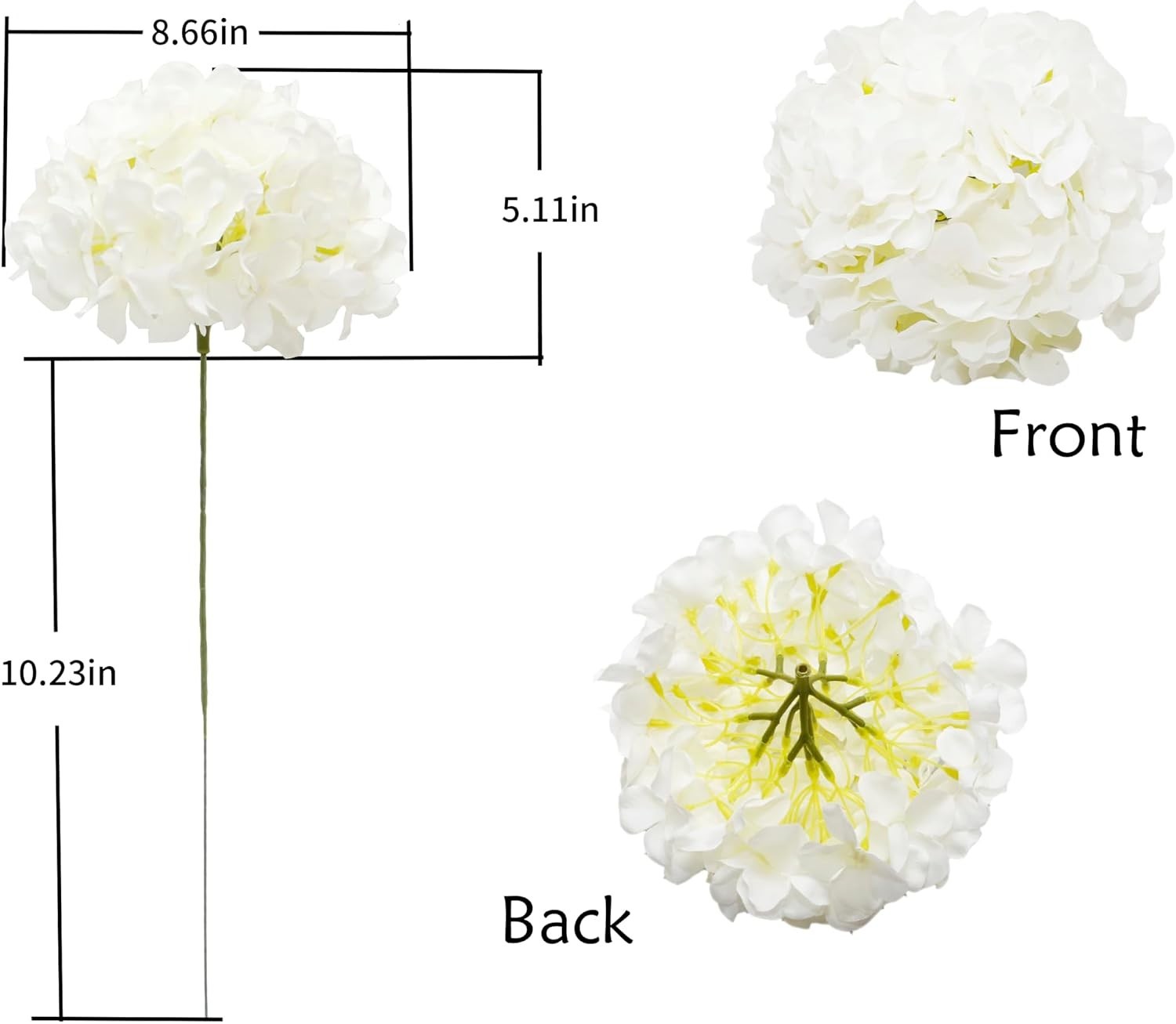 Versatile Artificial Hydrangea Bouquets – Perfect for Home, Office & Weddings