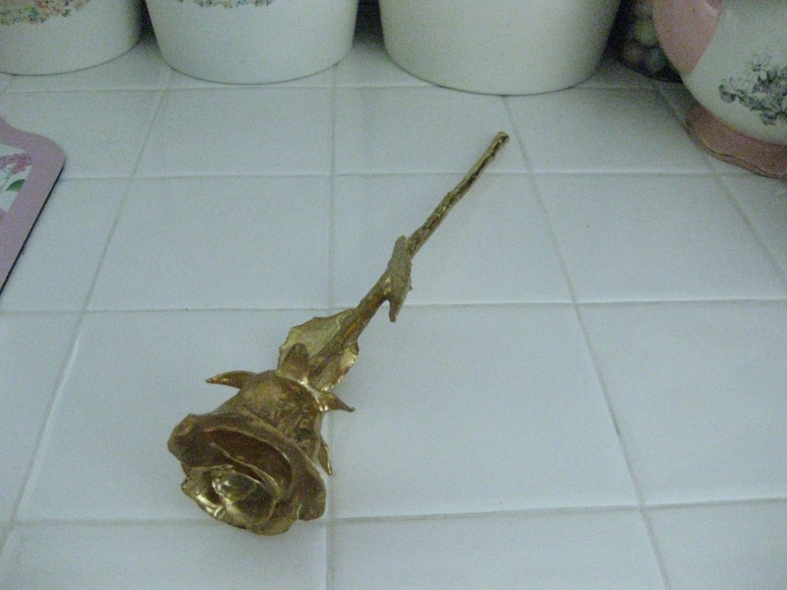 Beautiful 24K Gold Finish Dipped Real Rose