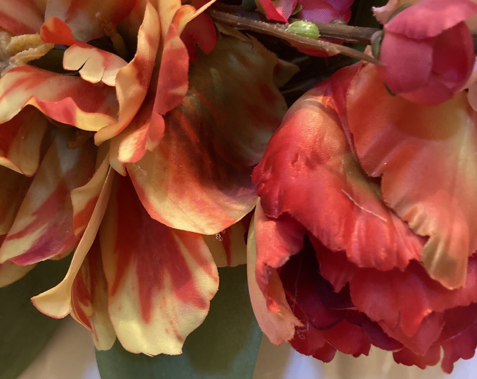 Extravagant And Colorful Tulip Wreath