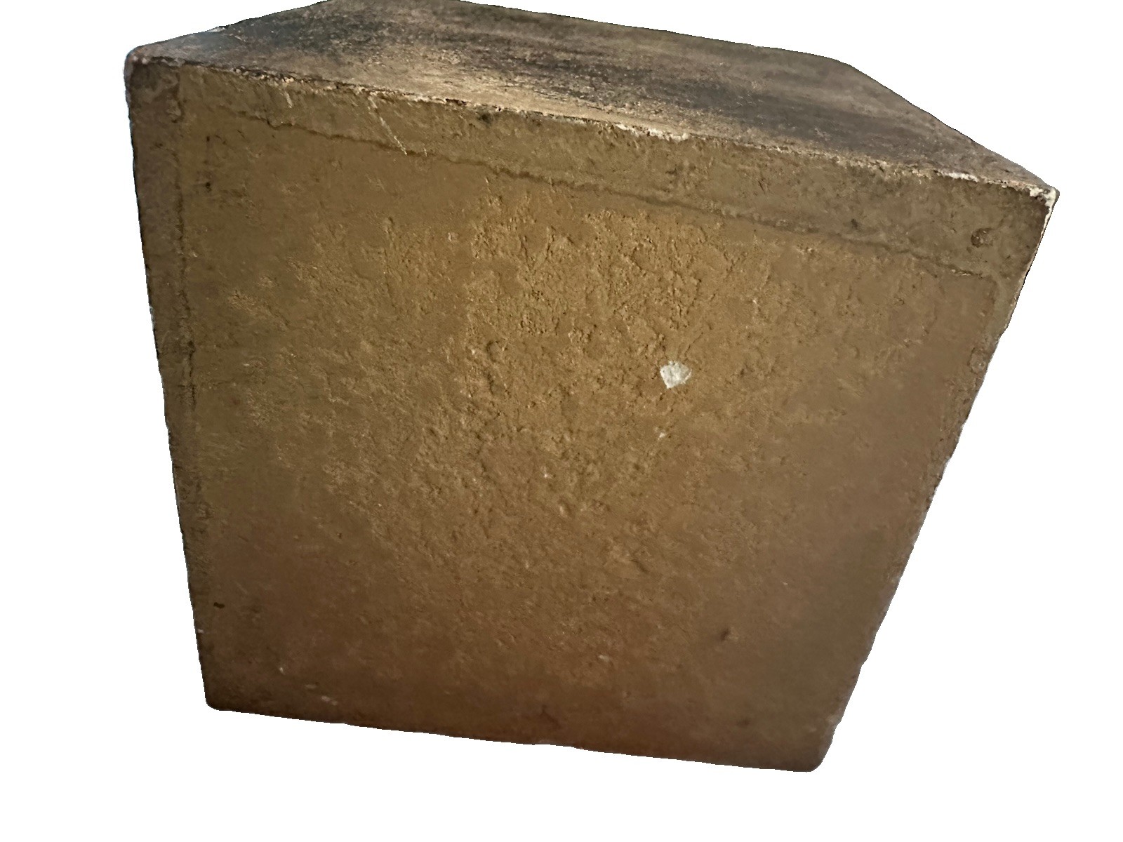 Faux Houseplant Tabletop Artificial Green Plant In Faux Ceramic Square – Decor