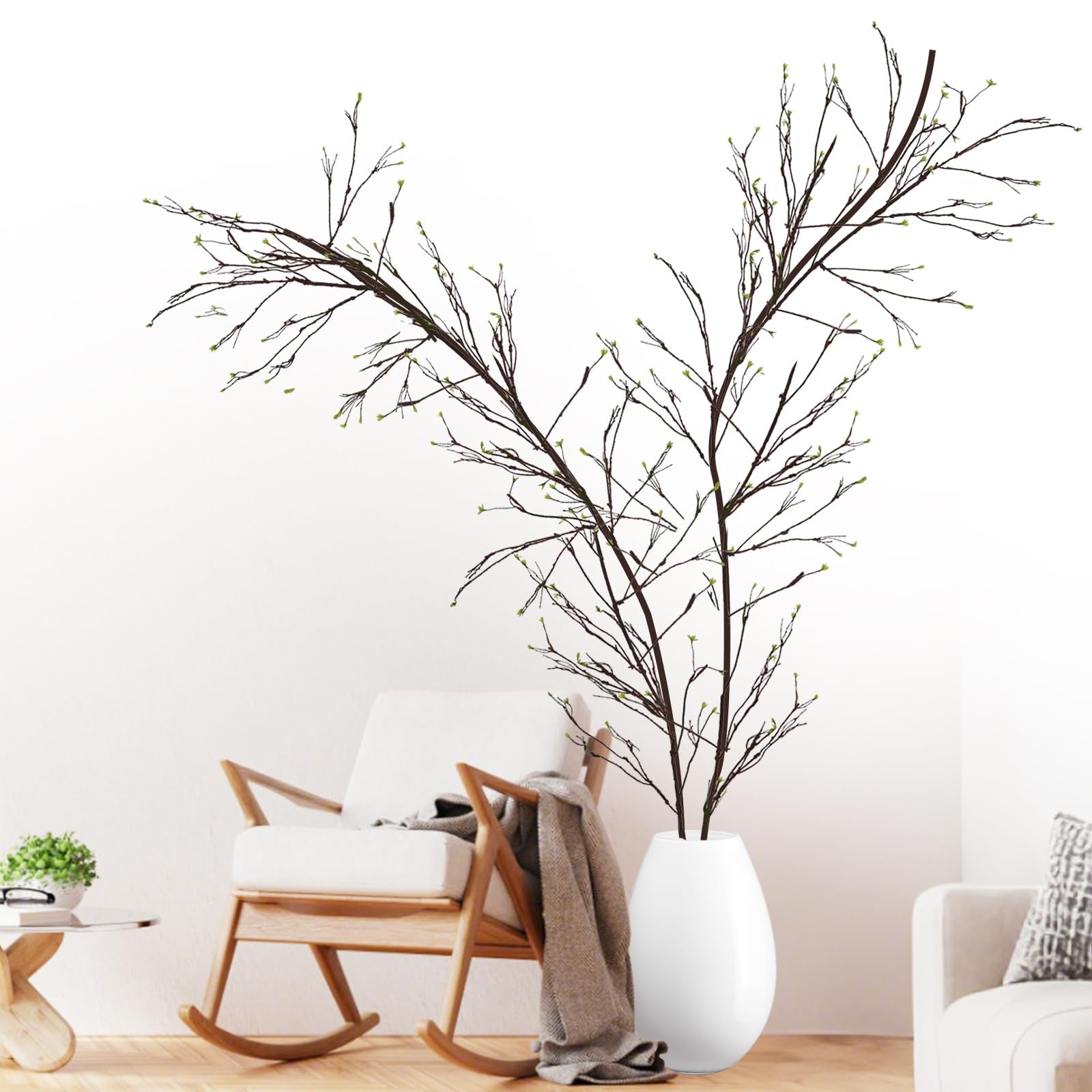 118 Inches Artificial Fake Tree Branches, Malleable Artificial Tree Branches …
