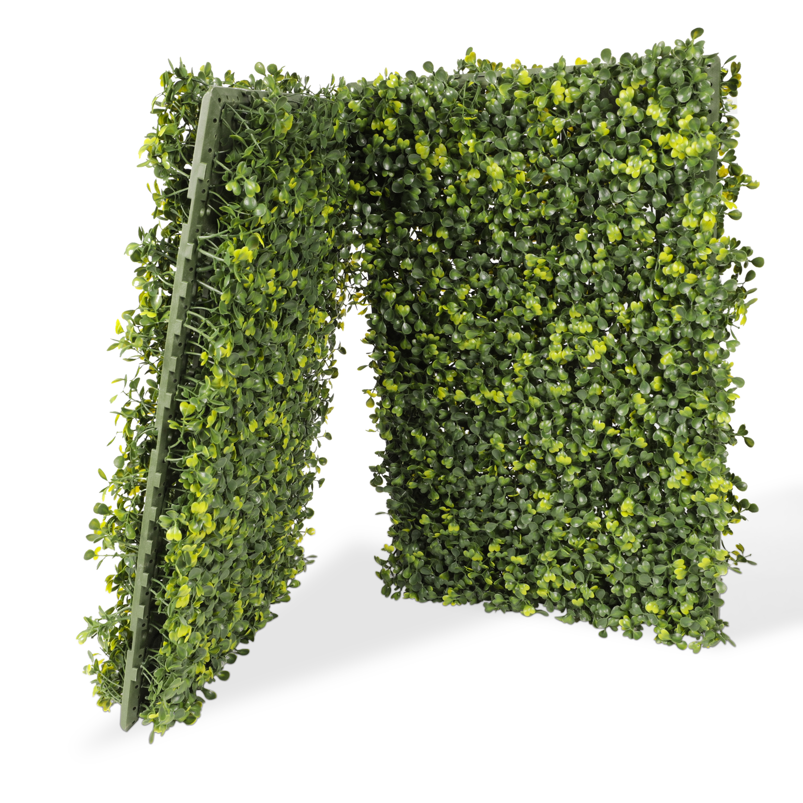 18″x12″ Artificial Ivy Mats Wall Hedge With Hard Panel for Indoor Outdoor Decor