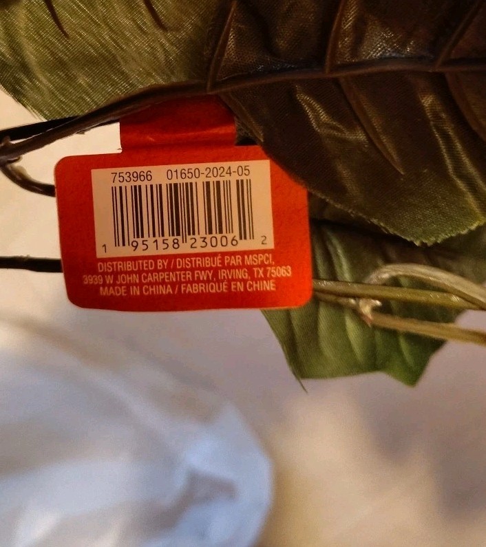 Artificial Poinsettia Deluxe Bushes 2 Bushes Artificial Christmas Flowers Red