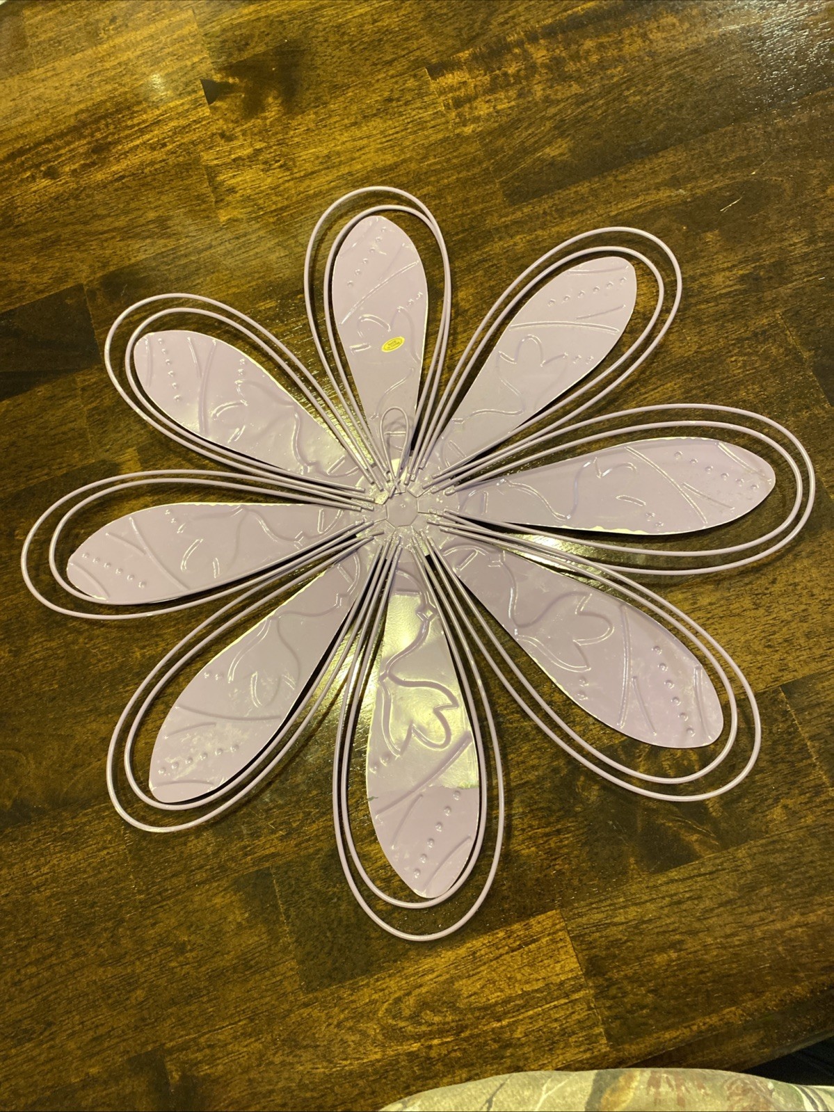 Purple Hanging Daisy Flower Decorative Piece