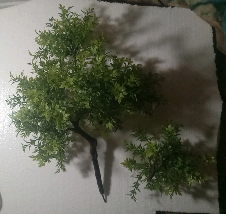 Customizable Artificial Bonsai Tree Faux Plant Branches & Leaves Interchangeable
