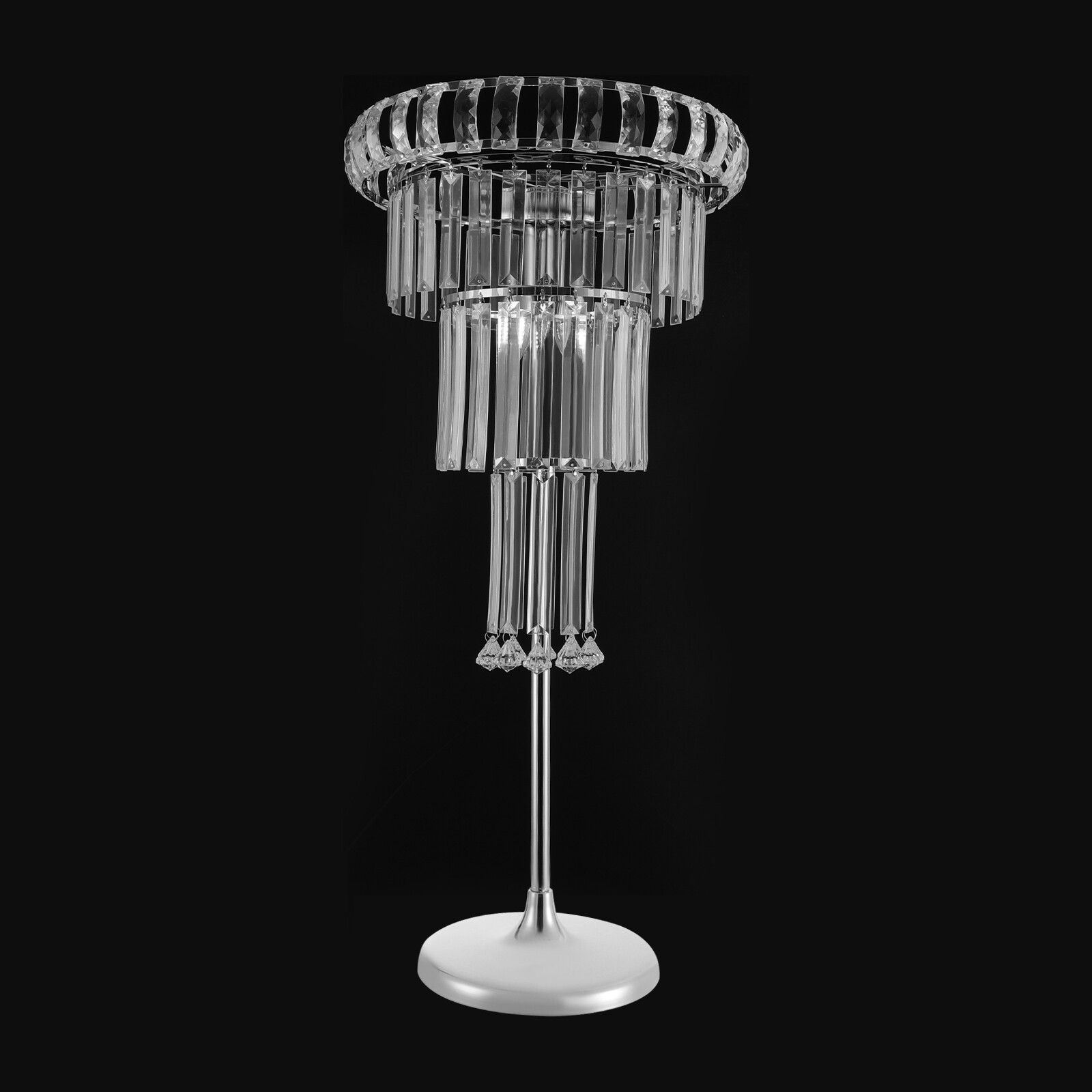 4 Tier Clear Flower Stand Wedding Party Flower Stand Wedding Decoration