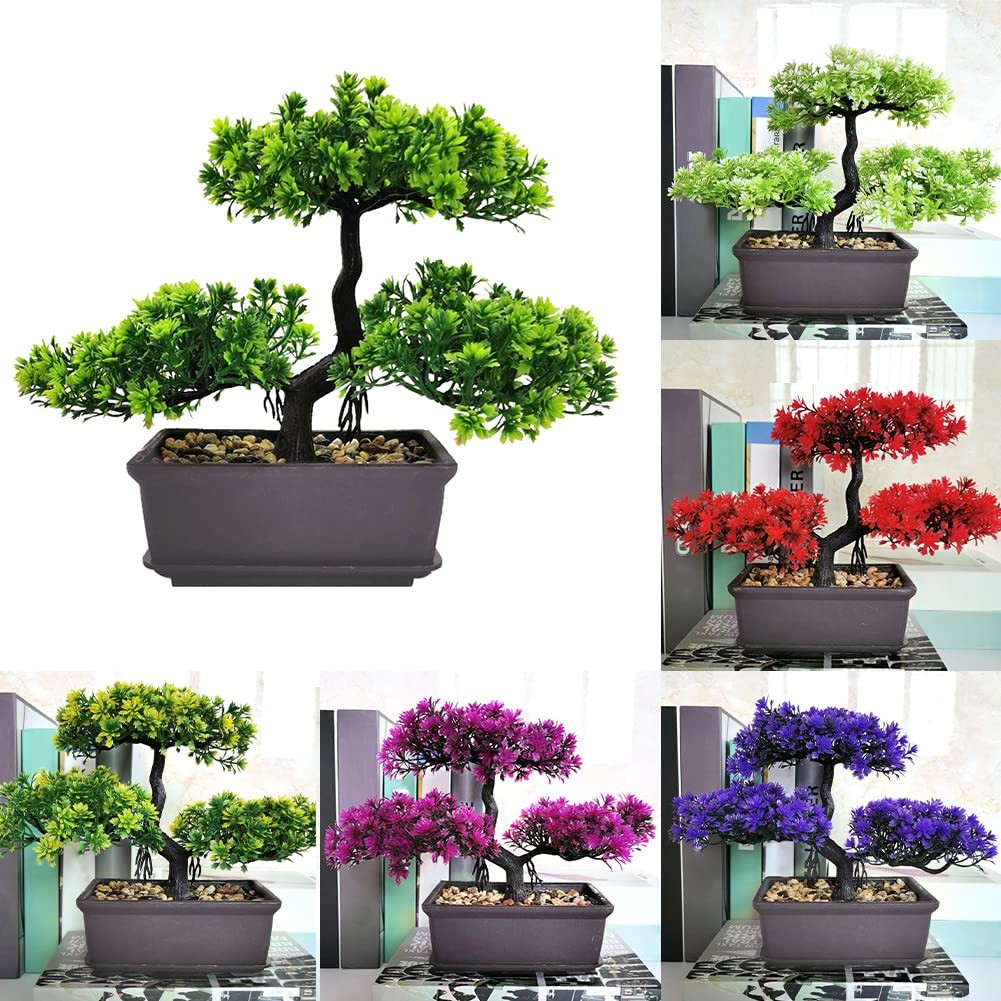 Bonsai Tree, Artificial Plants, Artificial Bonsai Tree Juniper Faux Plants, I…