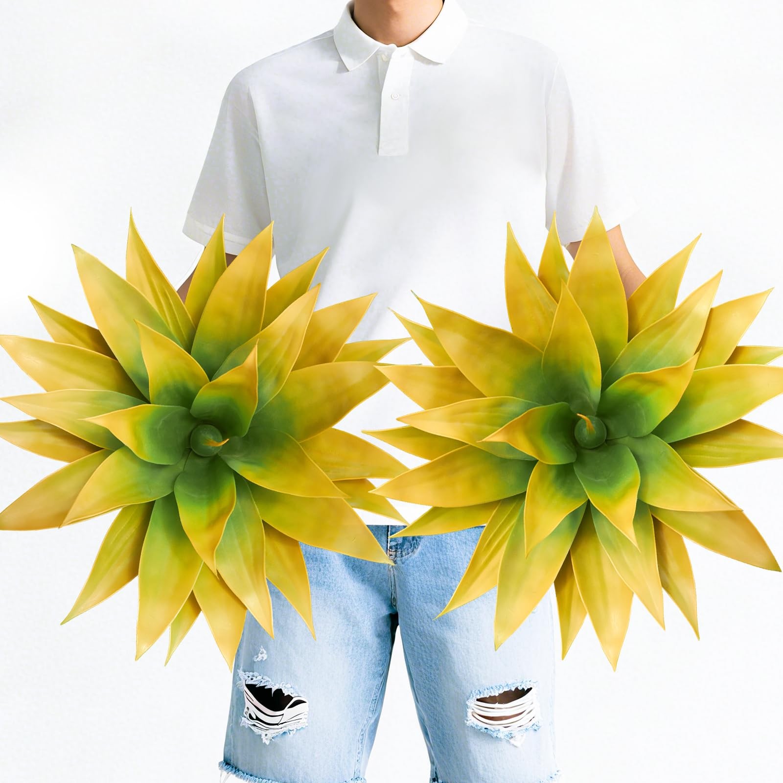 Best Artificial Agave Plants, Realistic UV Resistant Fake Aesthetic Plants for