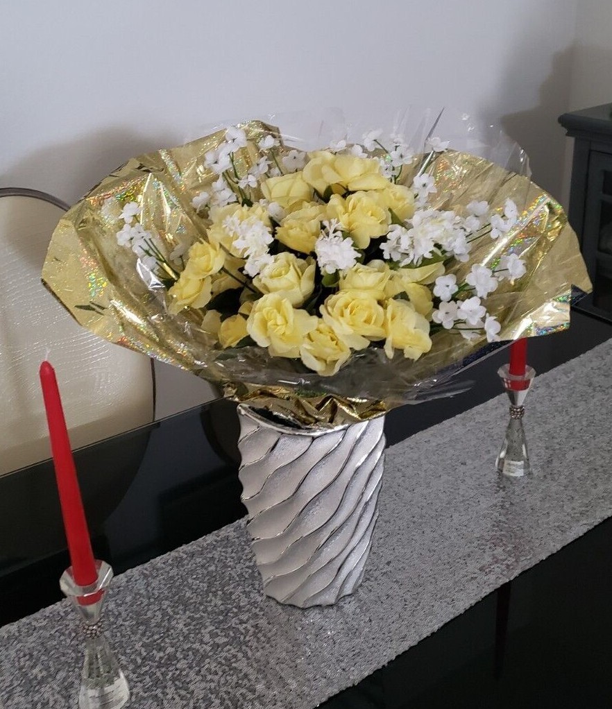Artificial Floral Bouquet Handmade Variety for Graduations, Mother’s Day, Gift..