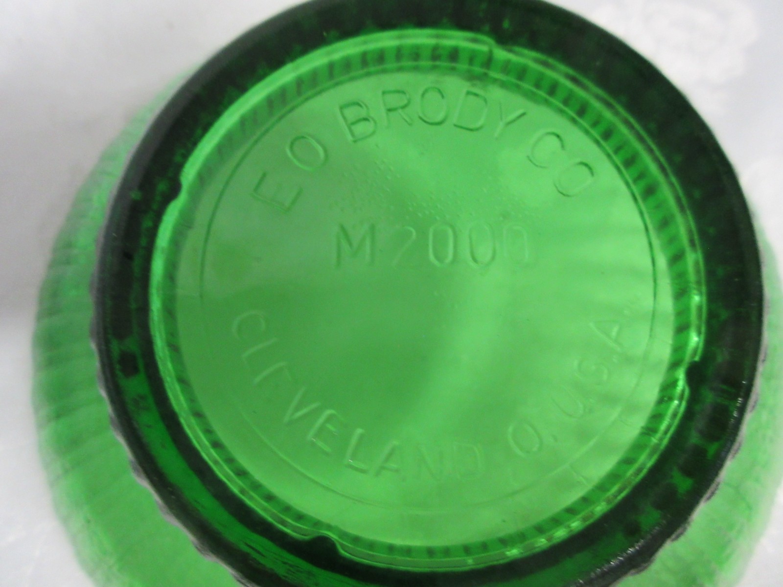 3 1950’s Vintage E O BRODY Forest Green Florist Bowls, ALL DIFFERENT!!