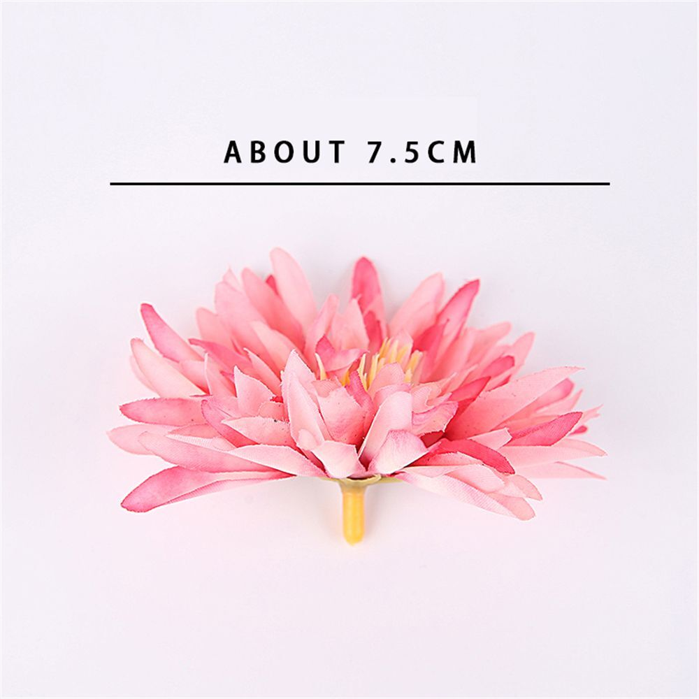 Chrysanthemum Artificial Heads Flowers Wedding Party Decor Silk Flower 10-20pcs