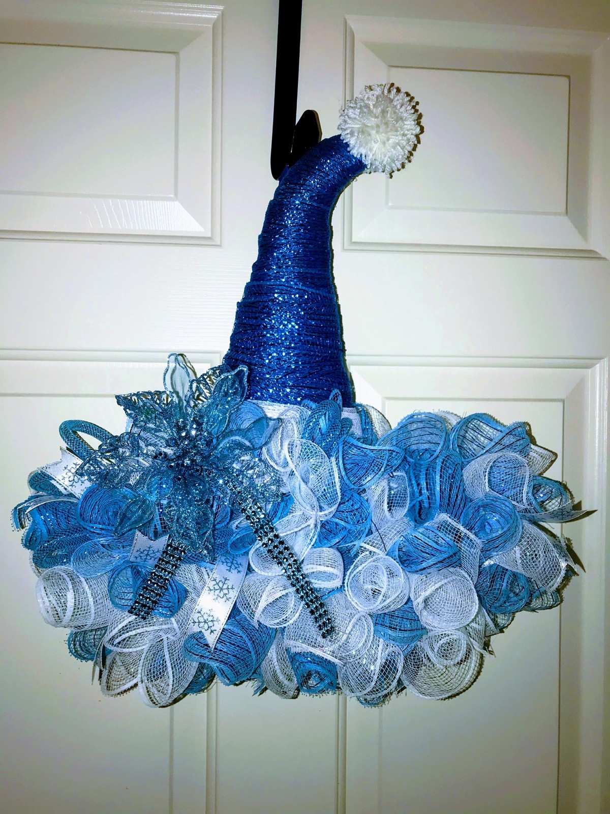 Whimsical Santa Hat Wreaths 