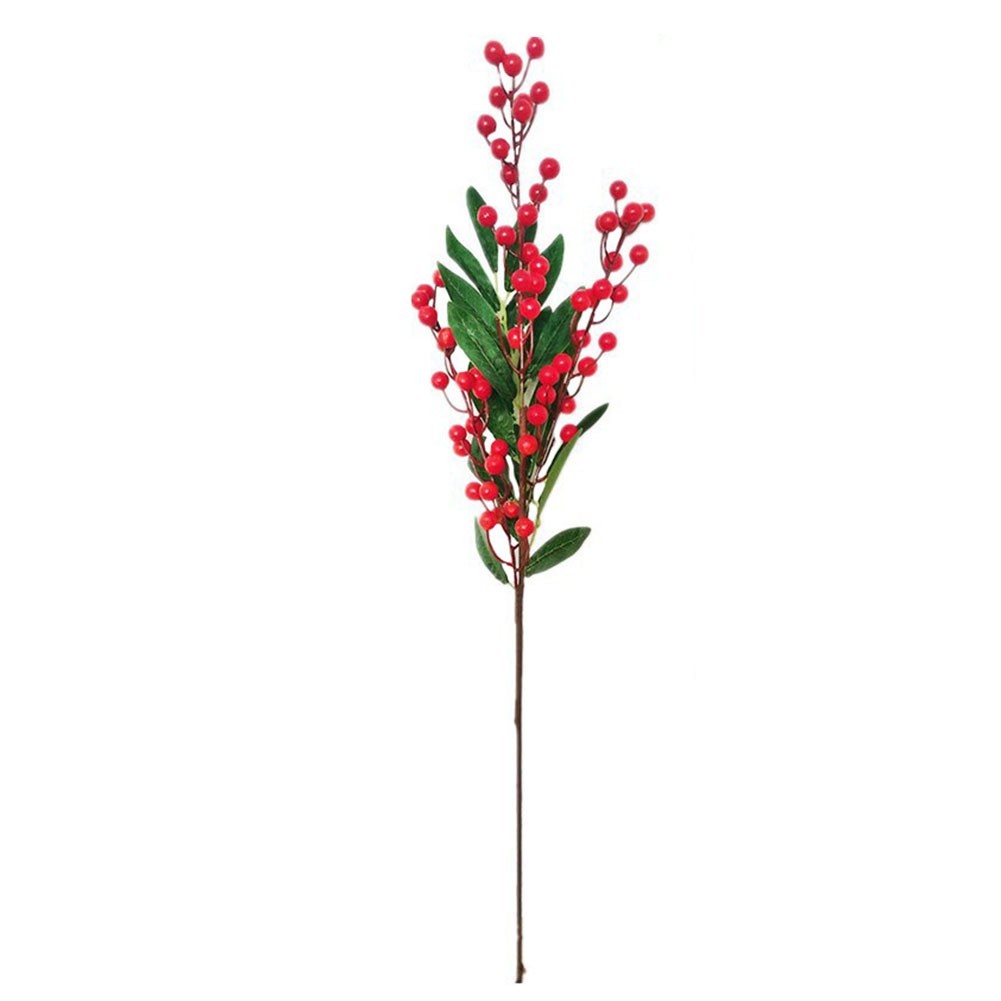 Eye catching Simulated Fruit Blueberry Berry Branch for Office Enhancement