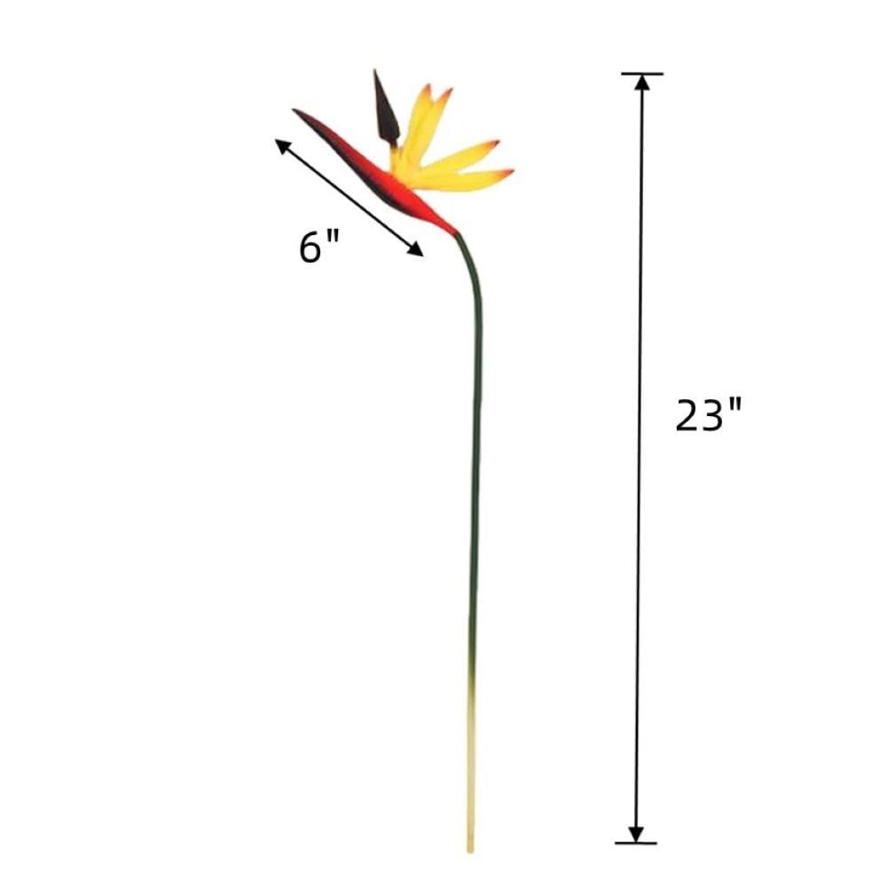 8 Pack 21-1/2 Inch Artificial Flowers Bird of Paradise,Green Plant for Home G…
