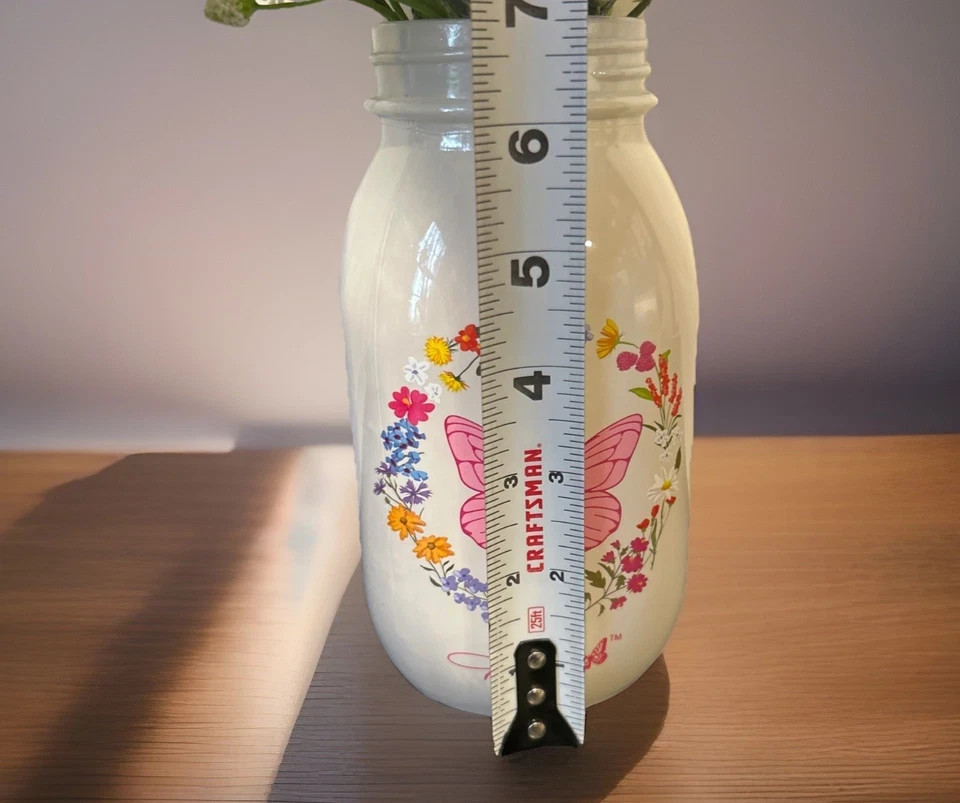 New Dolly Parton Wildflower Spring 2026 Floral Arrangement Butterfly Jar
